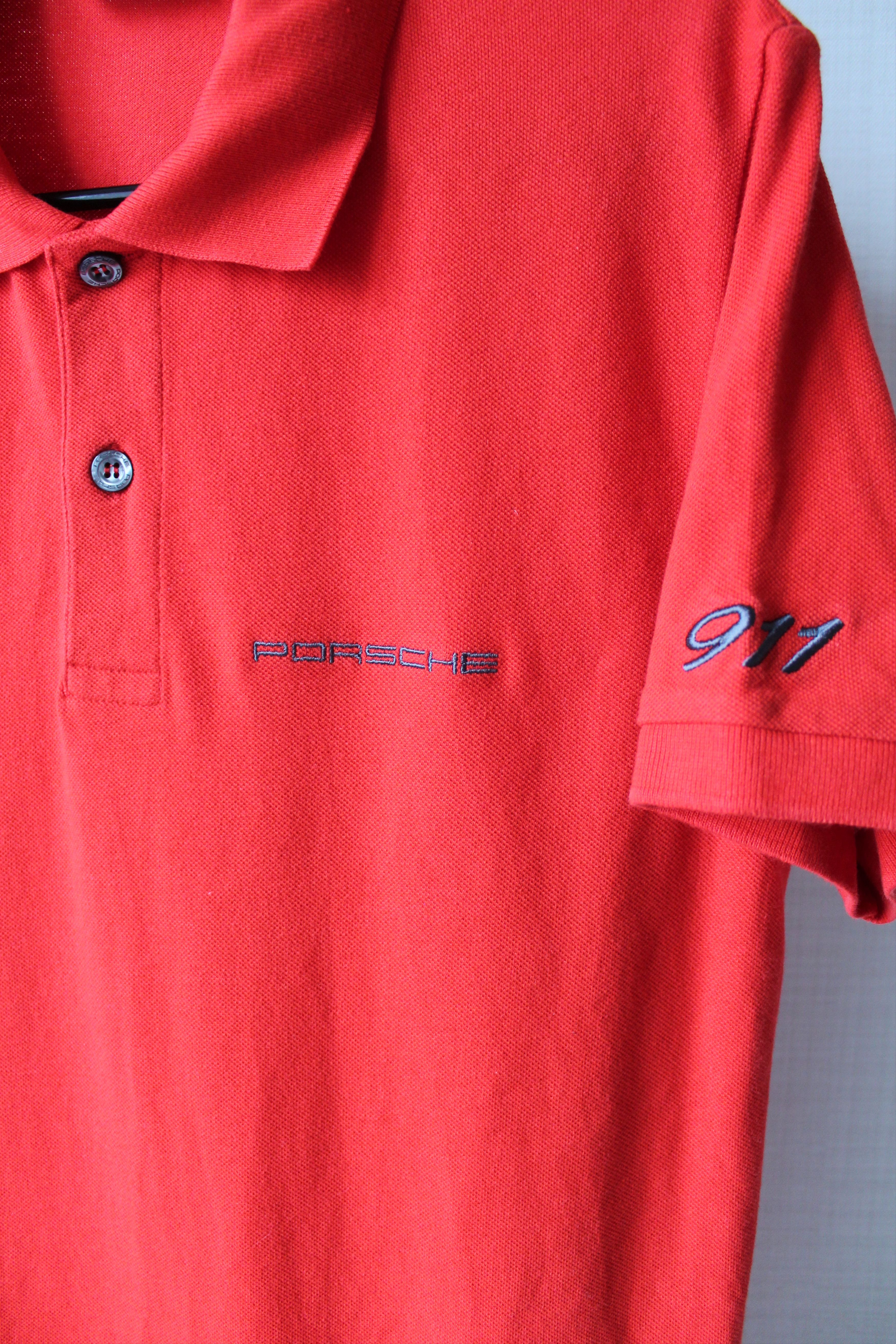 Porsche Design Porsche Design 911 Red Polo Shirt Short Sleeve Size US S / EU 44-46 / 1 - 3 Thumbnail