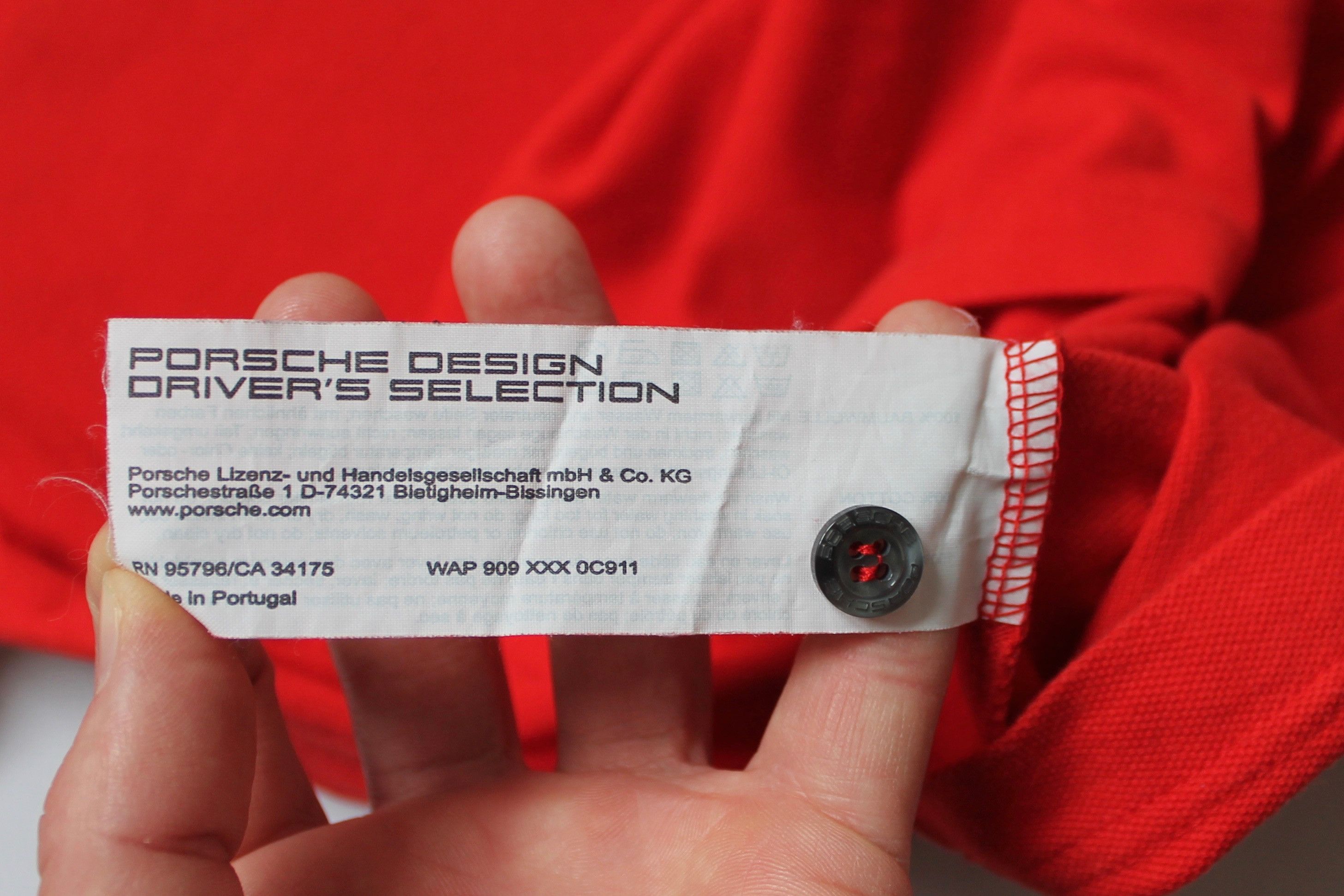 Porsche Design Porsche Design 911 Red Polo Shirt Short Sleeve Size US S / EU 44-46 / 1 - 13 Thumbnail