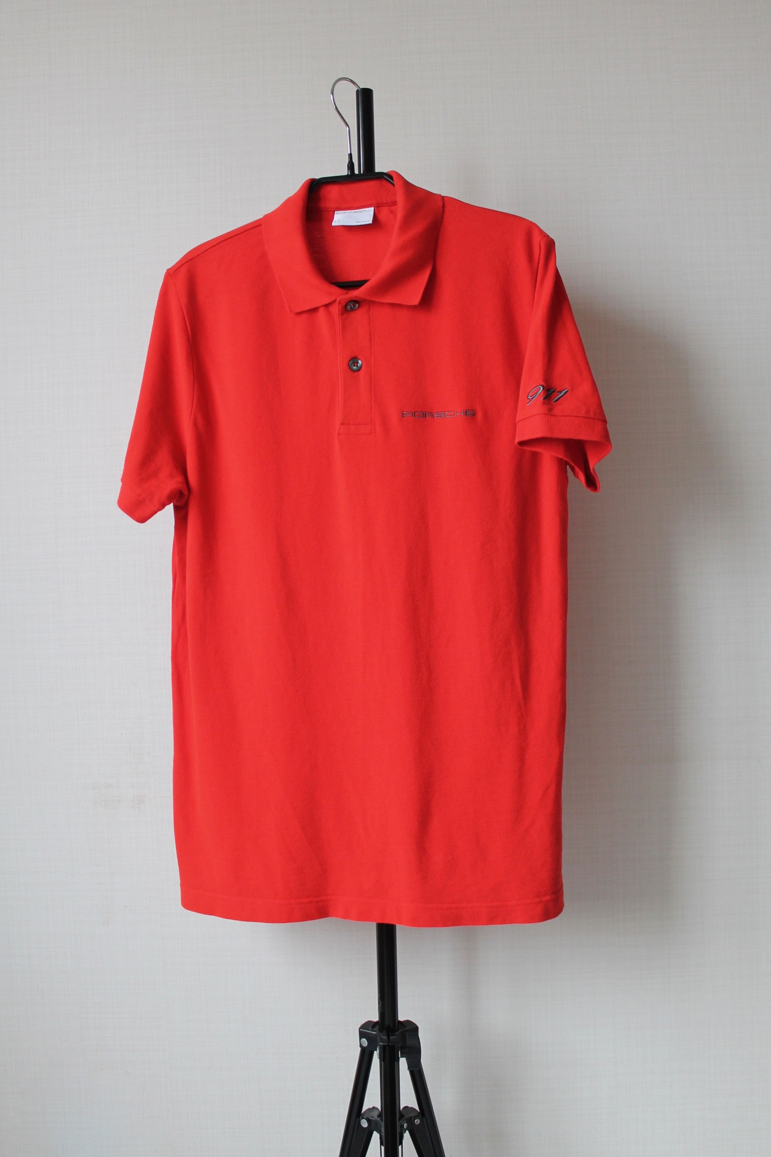 Porsche Design Porsche Design 911 Red Polo Shirt Short Sleeve Size US S / EU 44-46 / 1 - 1 Thumbnail