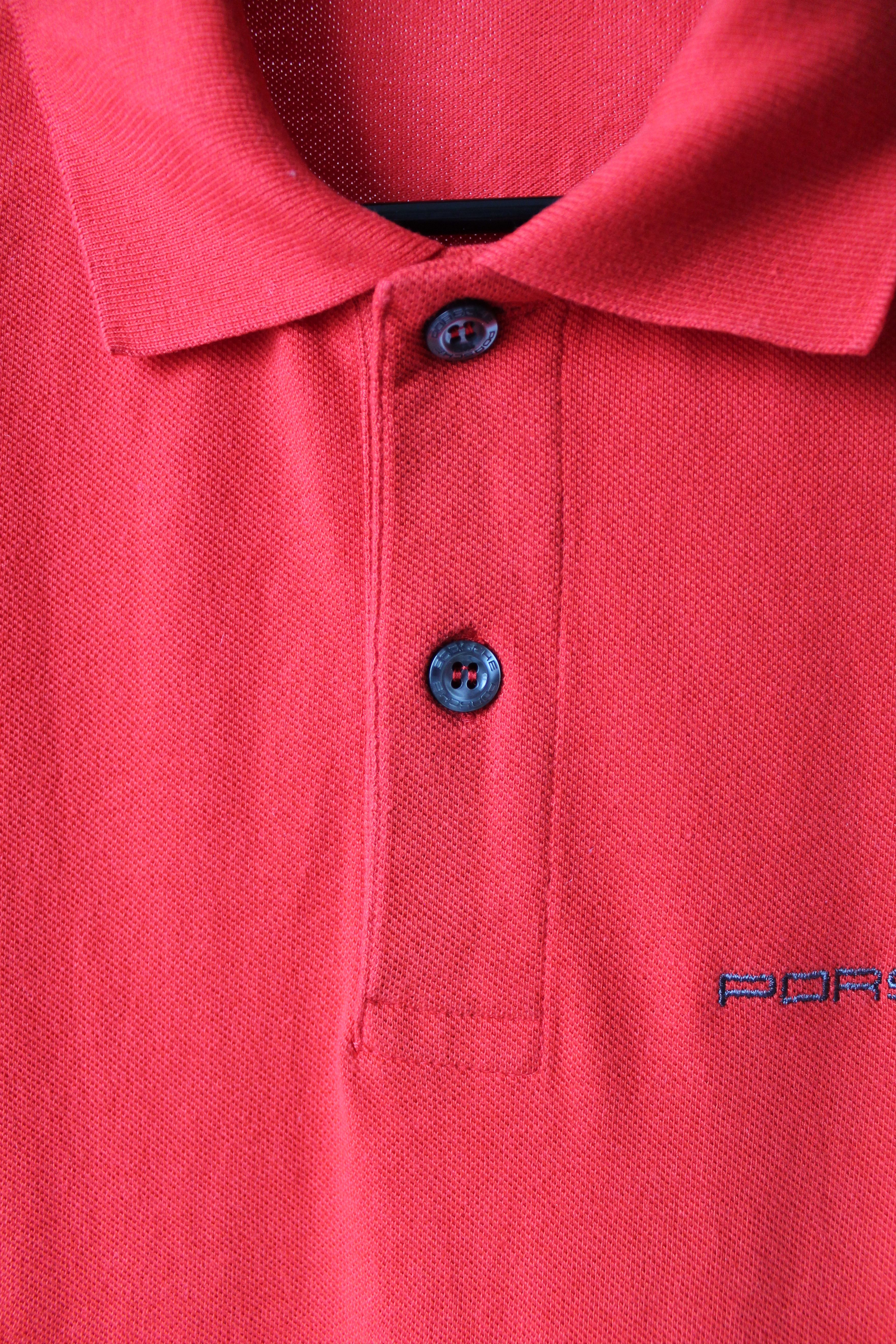 Porsche Design Porsche Design 911 Red Polo Shirt Short Sleeve Size US S / EU 44-46 / 1 - 4 Thumbnail