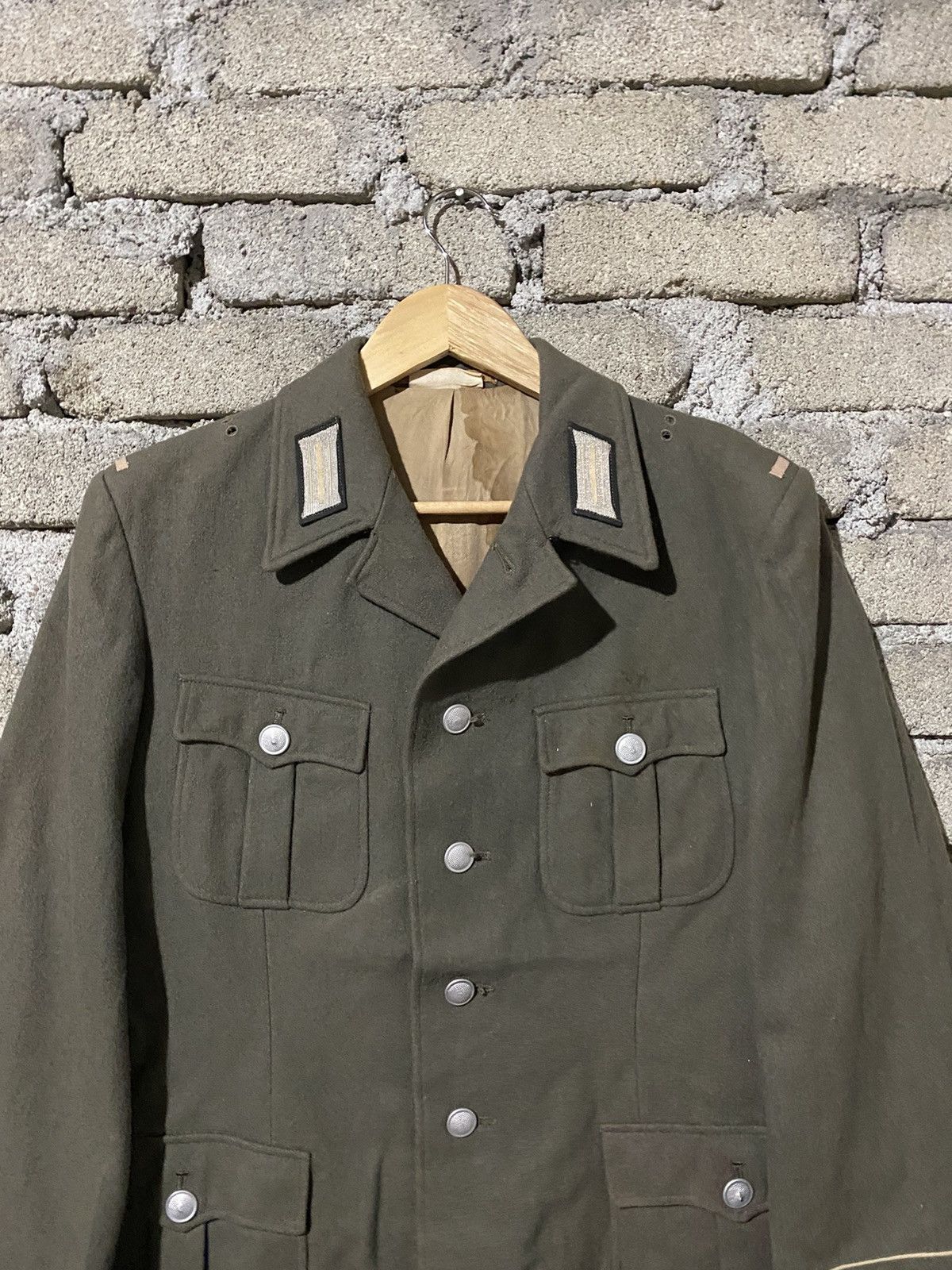 Vintage 🔥EPIC🔥TRUE VINTAGE 50S MILITARY WOOL JACKET Size US M / EU 48-50 / 2 - 5 Thumbnail