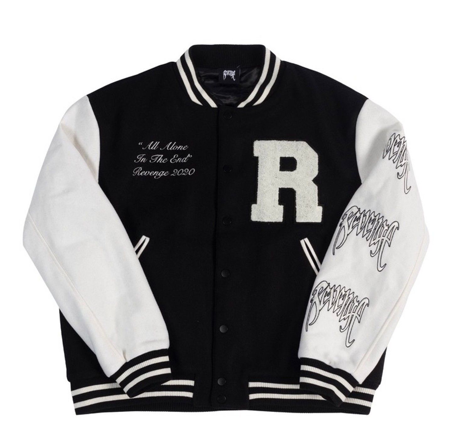 (L) Revenge Varsity Jacket Black (DS)