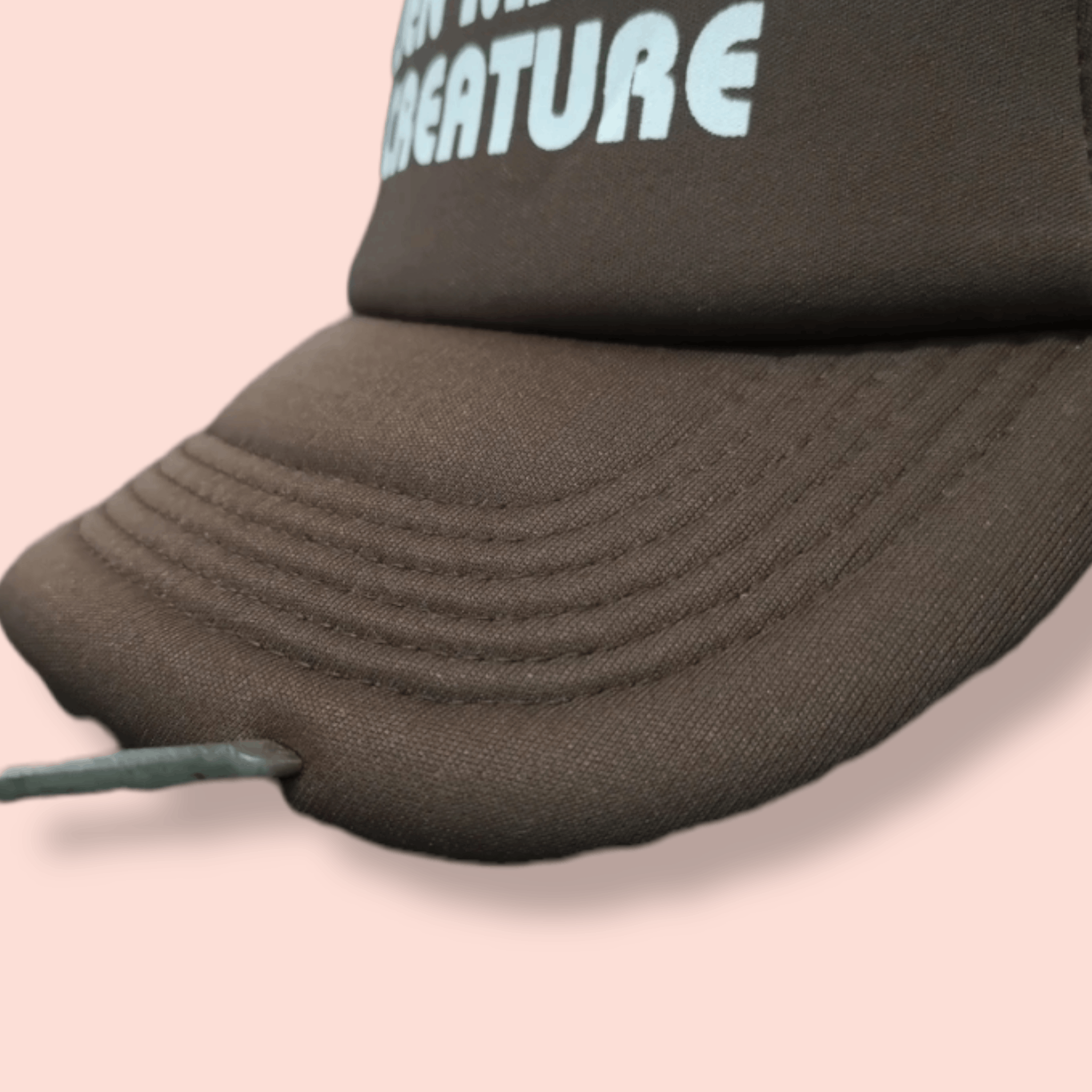 Hysteric Glamour × Japanese Brand VINTAGE ALIEN MASKED CREATURE TRUCKER SNAPBACK Size ONE SIZE - 10 Thumbnail