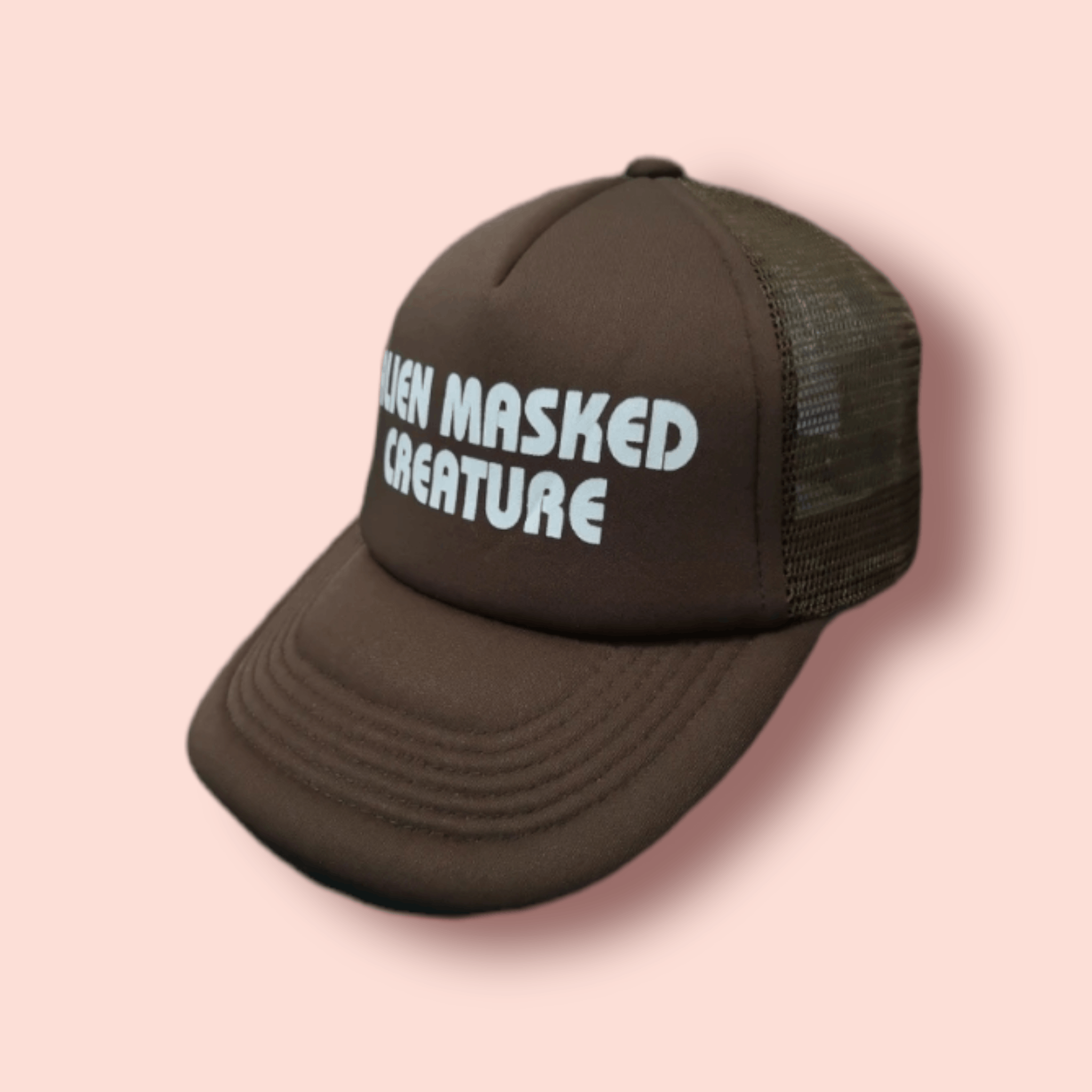 Hysteric Glamour × Japanese Brand VINTAGE ALIEN MASKED CREATURE TRUCKER SNAPBACK Size ONE SIZE - 9 Thumbnail