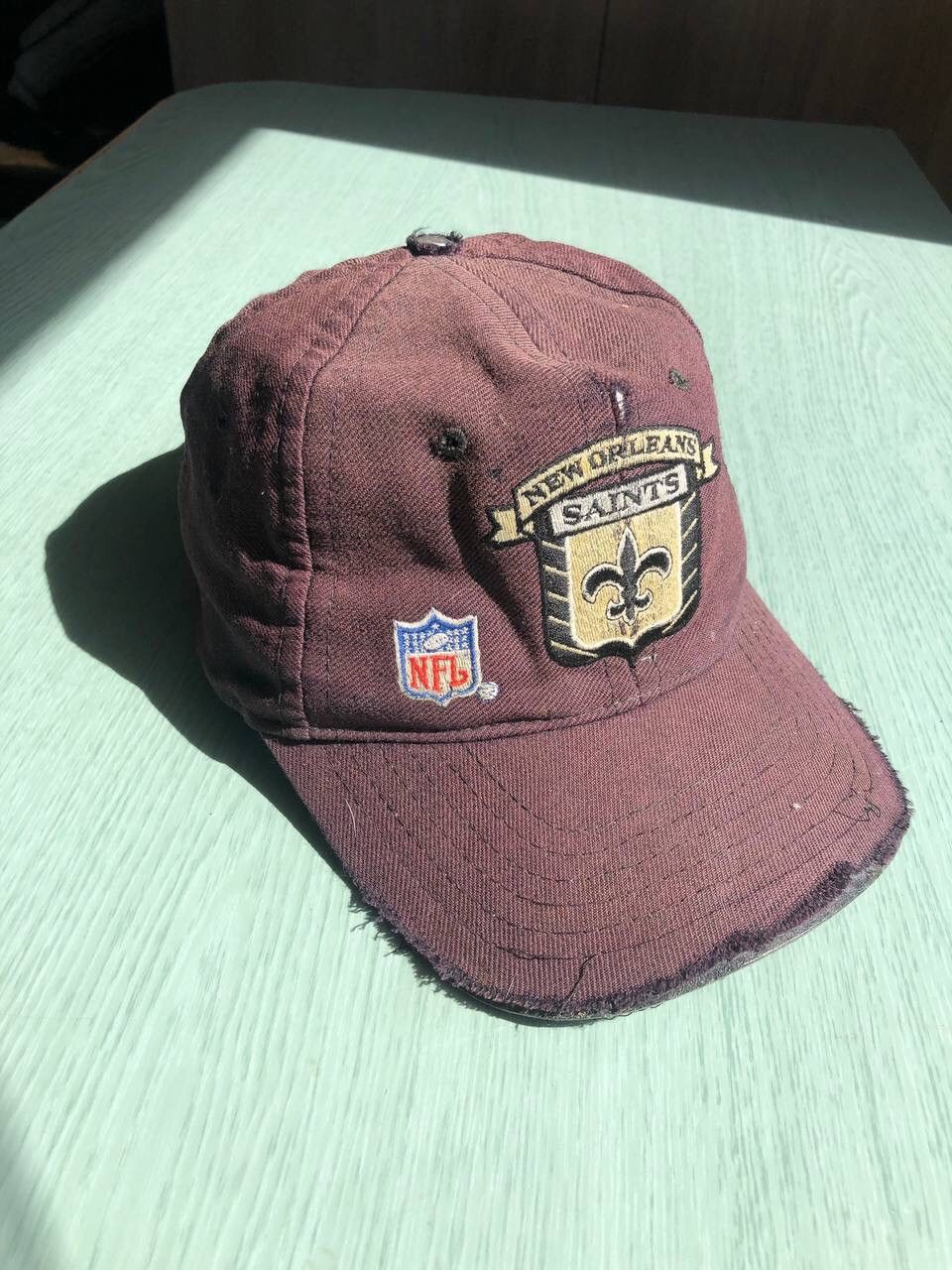 NFL × Vintage Vintage 90s New Orleans Saints brown cap Size ONE SIZE - 1 Thumbnail