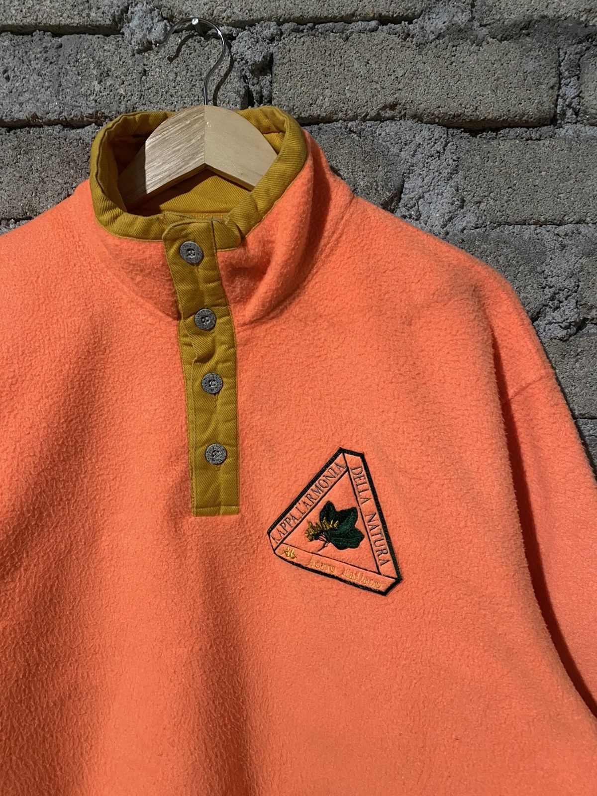 Kappa 🔥SALE🔥VINTAGE KAPPA DELLA NATURA ANORAK PULLOVER FLEECE Size US M / EU 48-50 / 2 - 5 Thumbnail