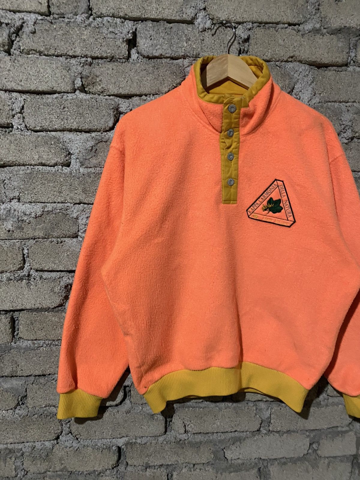 Kappa 🔥SALE🔥VINTAGE KAPPA DELLA NATURA ANORAK PULLOVER FLEECE Size US M / EU 48-50 / 2 - 4 Thumbnail