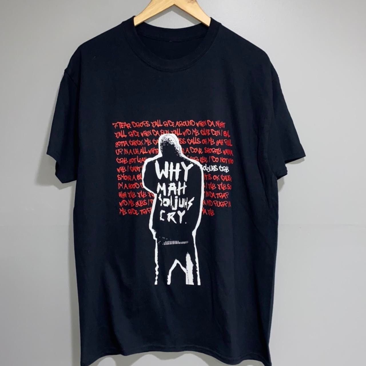 Goth Money × Rap Tees Goth Money Records blvck kray “why mah soljuhs cry” rap tee Size US L / EU 52-54 / 3 - 2 Thumbnail