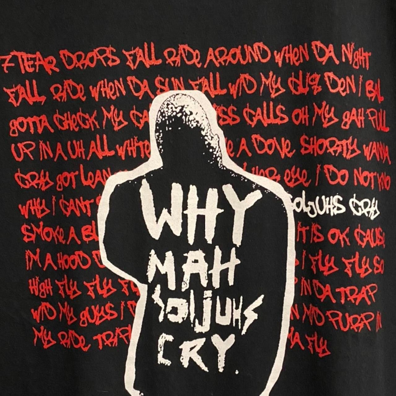 Goth Money × Rap Tees Goth Money Records blvck kray “why mah soljuhs cry” rap tee Size US L / EU 52-54 / 3 - 1 Thumbnail