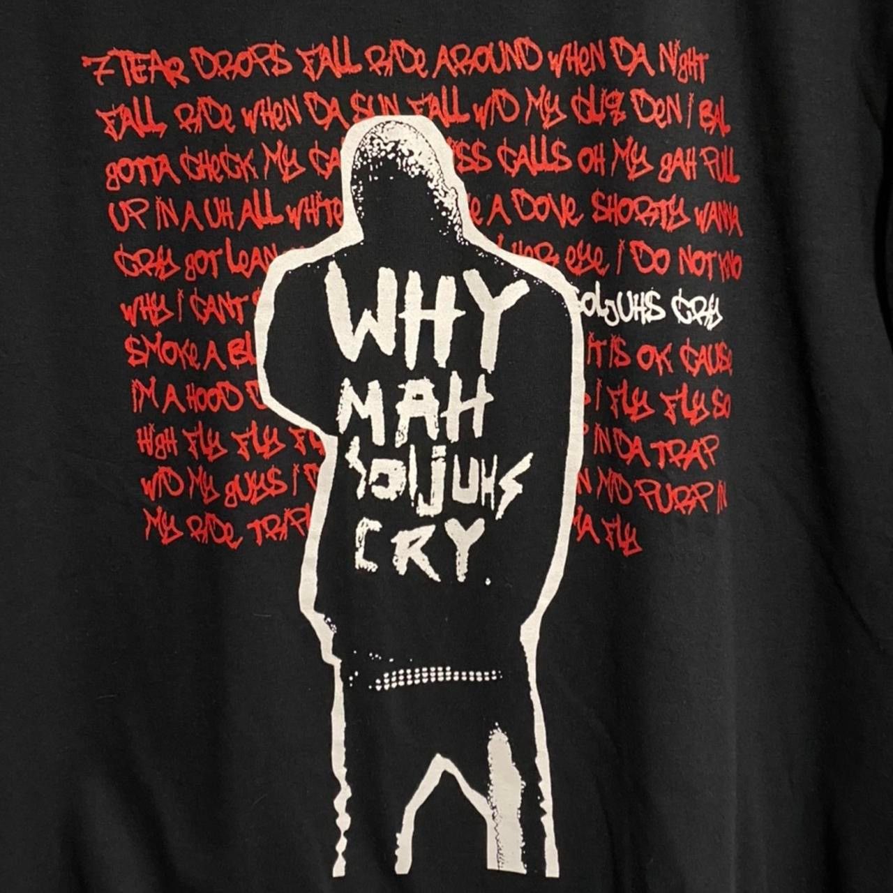 Goth Money × Rap Tees Goth Money Records blvck kray “why mah soljuhs cry” rap tee Size US L / EU 52-54 / 3 - 3 Thumbnail