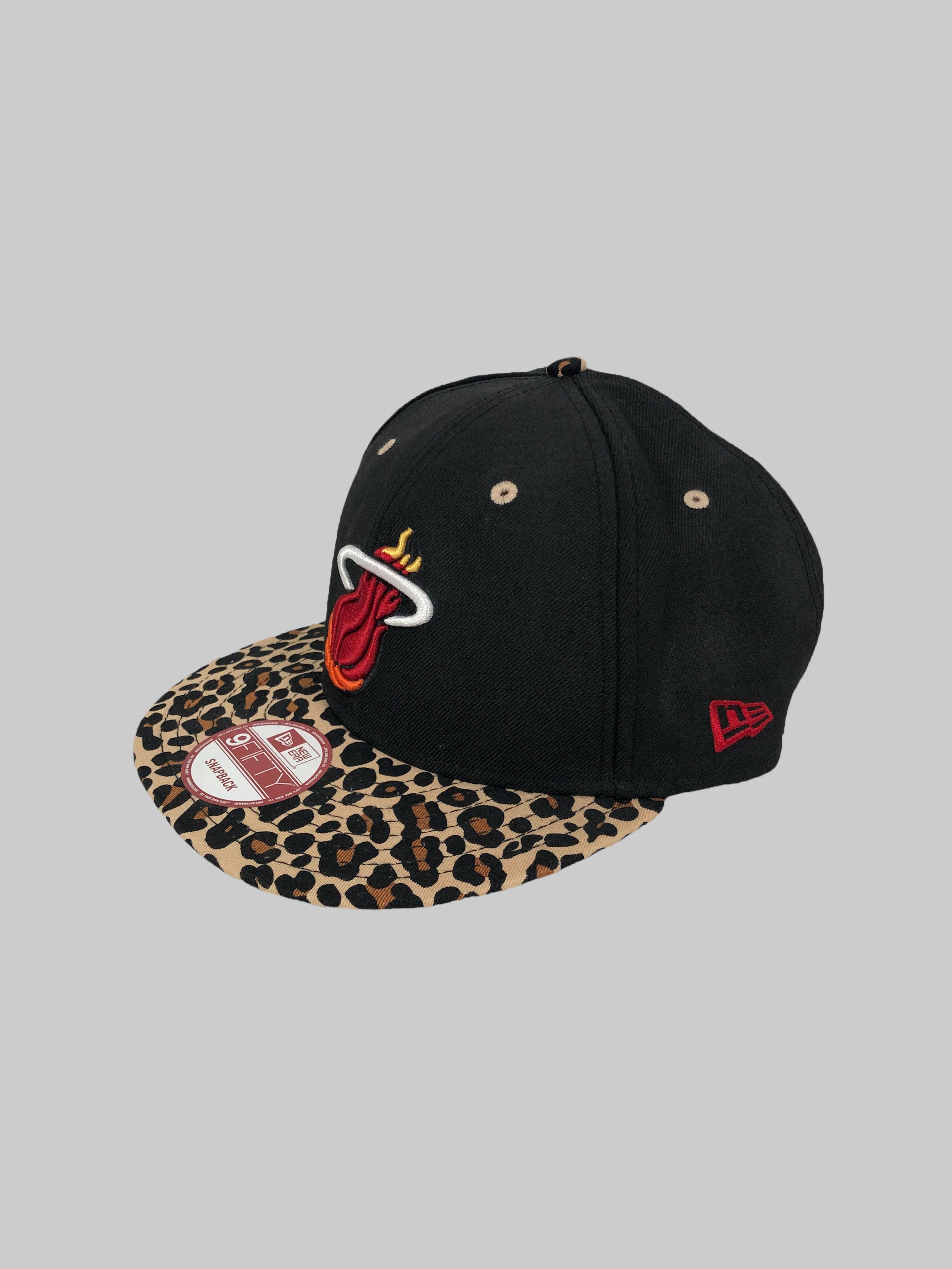 9Fifty Miami Heat New Era Fitted Snapback Cap