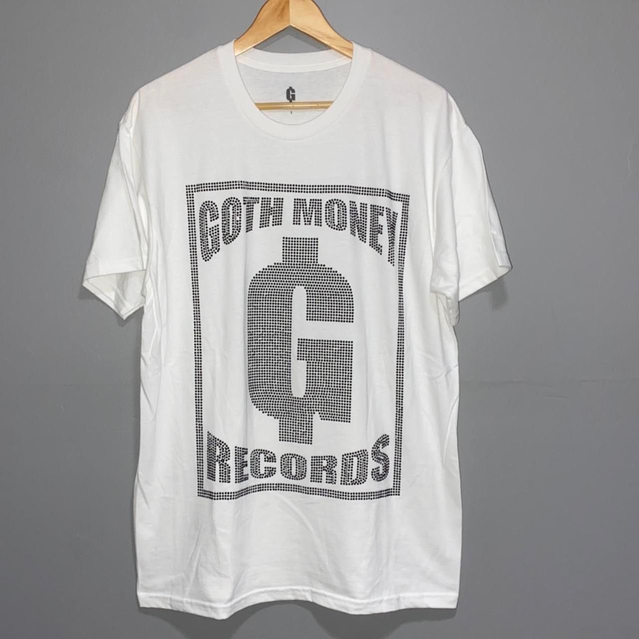 GOTH MONEY RECORDS Rhinestone Bling tee SOLD OUT