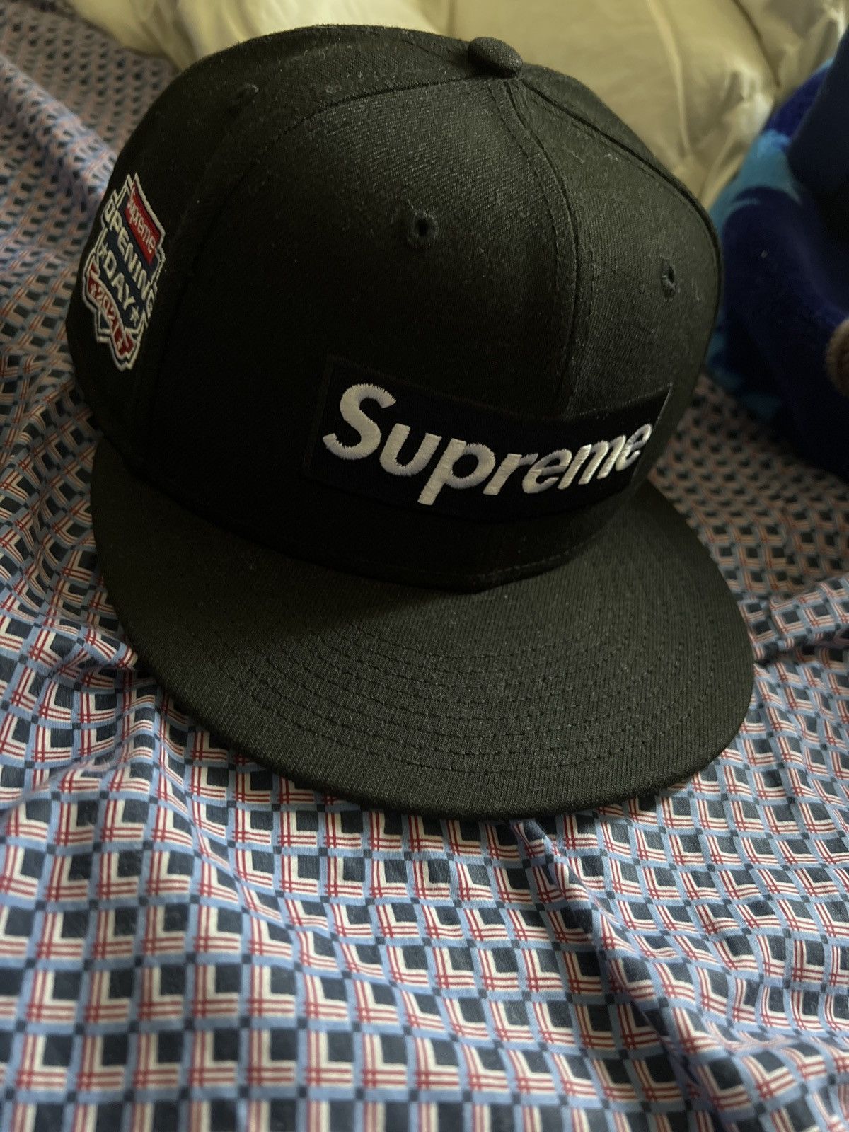 Supreme No Comp Box Logo New Era Brown