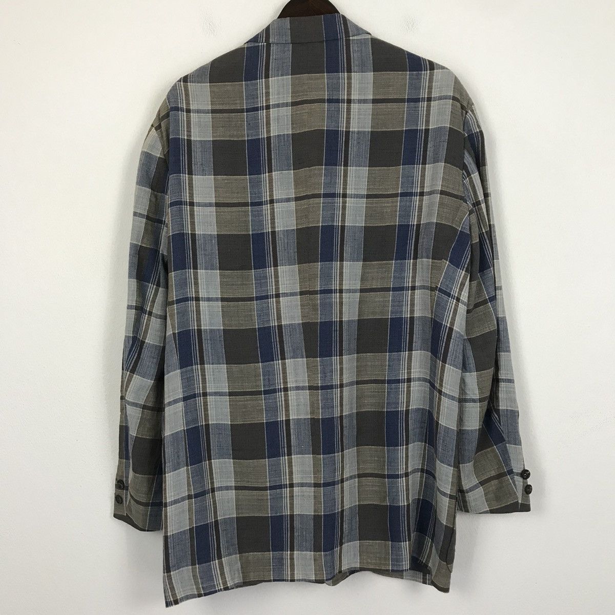 Issey Miyake 💣OFFER Vtg ISSEY MIYAKE Stiped Blazer Coat Size US L / EU 52-54 / 3 - 5 Thumbnail