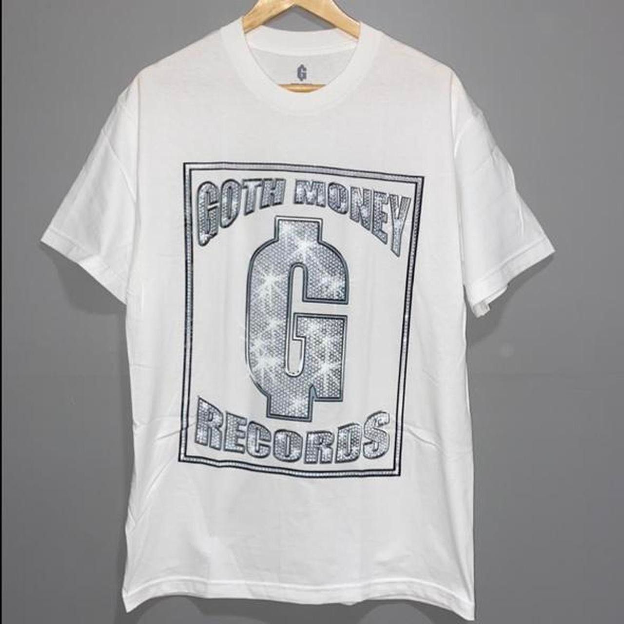 Goth Money × Rap Tees Goth Money Records bling underground rap tee ...