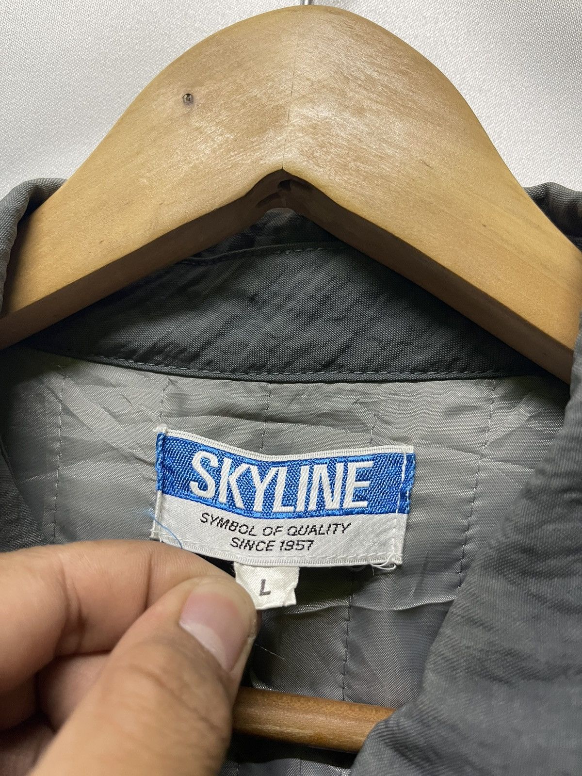 Vintage VINTAGE SINCE1957 SKYLINE NEWMAN BOMBER JACKET Size US L / EU 52-54 / 3 - 10 Thumbnail