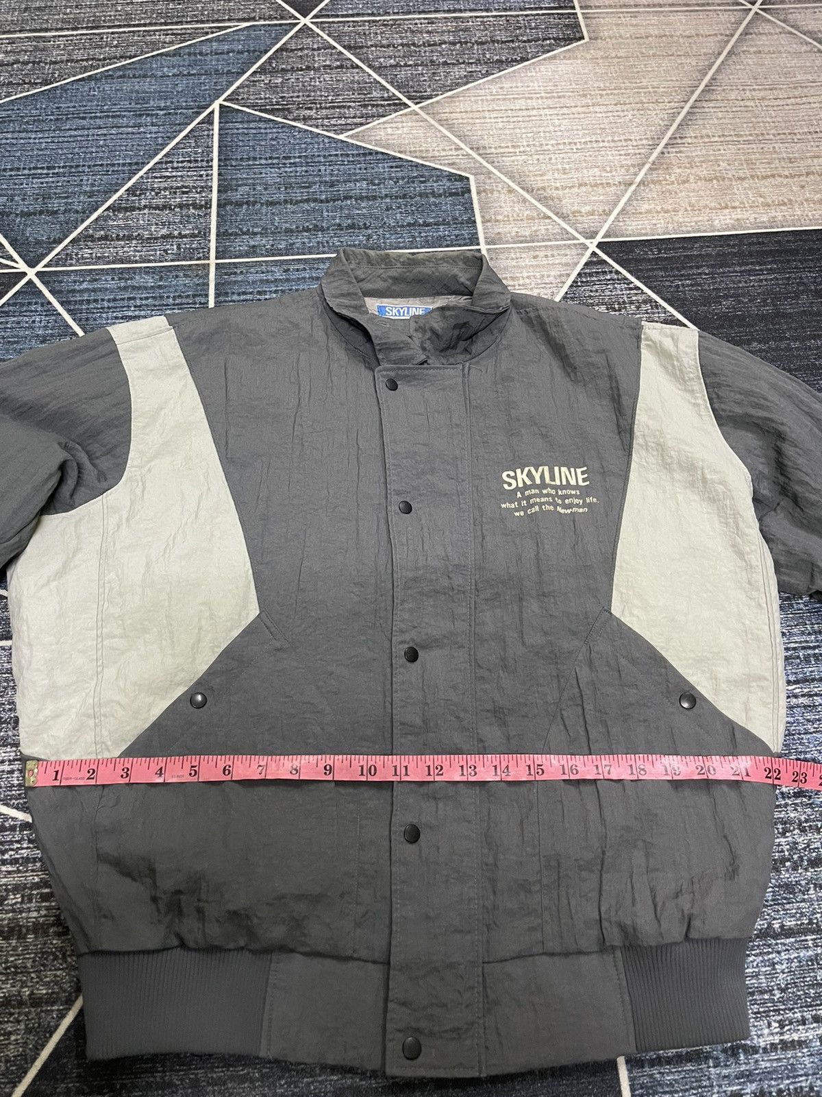 Vintage VINTAGE SINCE1957 SKYLINE NEWMAN BOMBER JACKET Size US L / EU 52-54 / 3 - 12 Thumbnail
