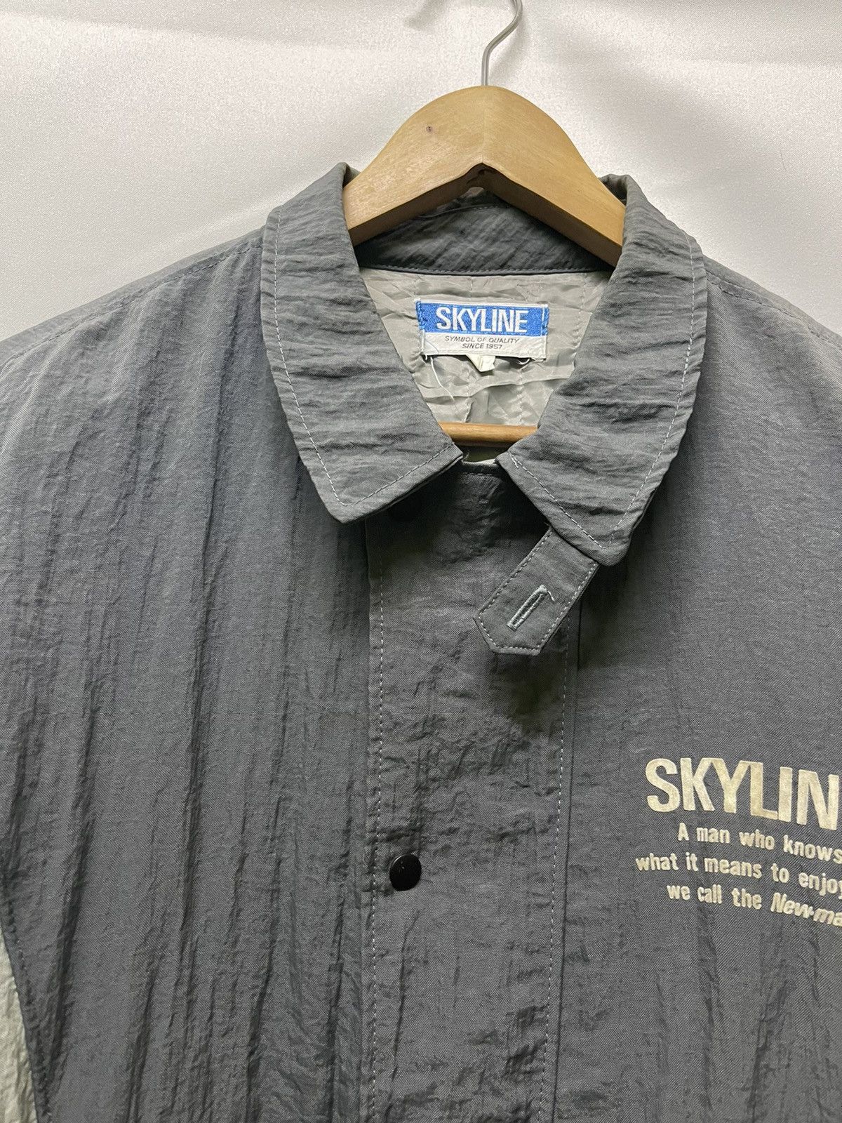 Vintage VINTAGE SINCE1957 SKYLINE NEWMAN BOMBER JACKET Size US L / EU 52-54 / 3 - 5 Thumbnail
