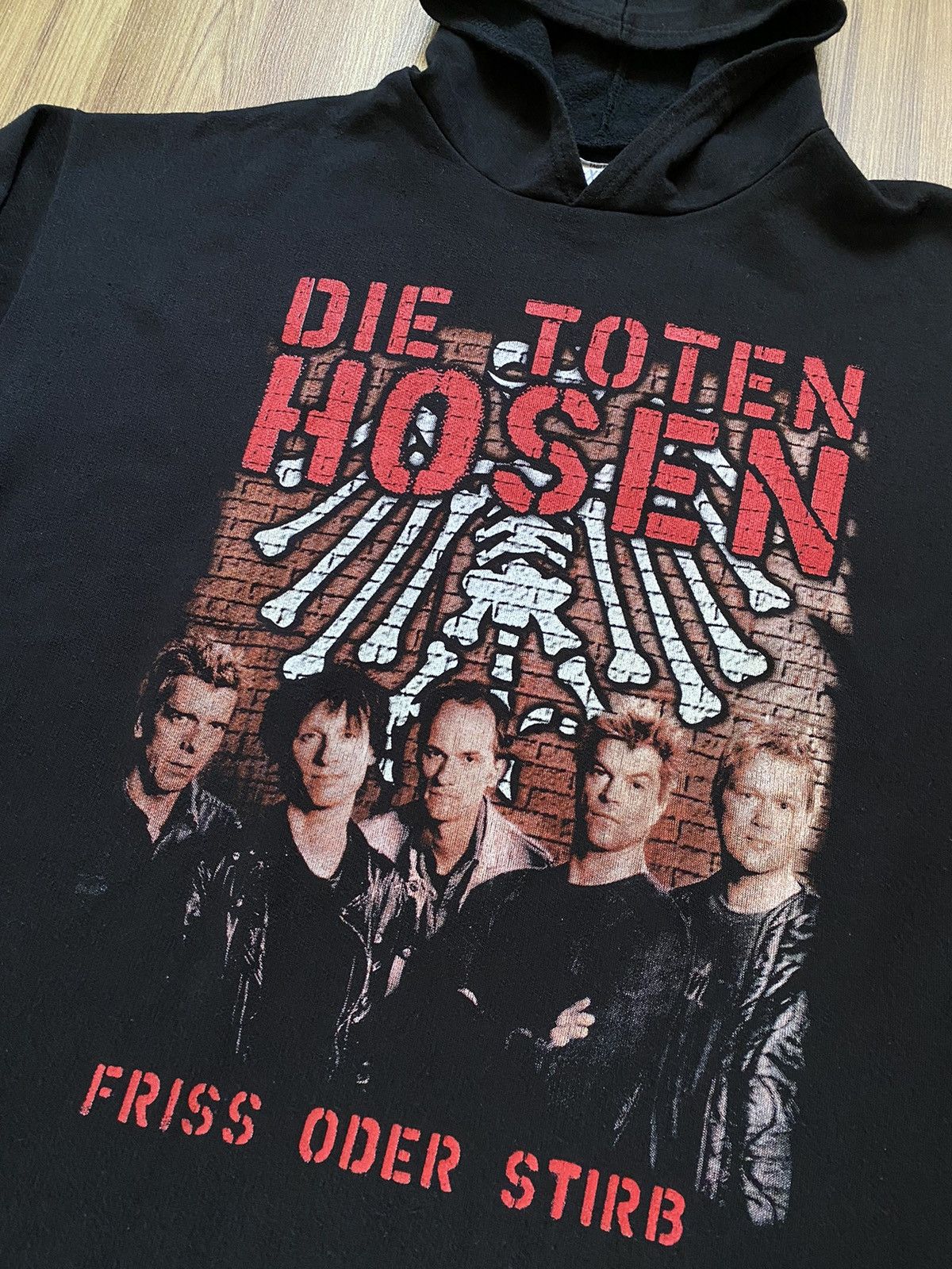 Band Tees Vintage Die Toten Hosen Friss Oder Stirb Hoodie Rammstein Size US XL / EU 56 / 4 - 2 Thumbnail