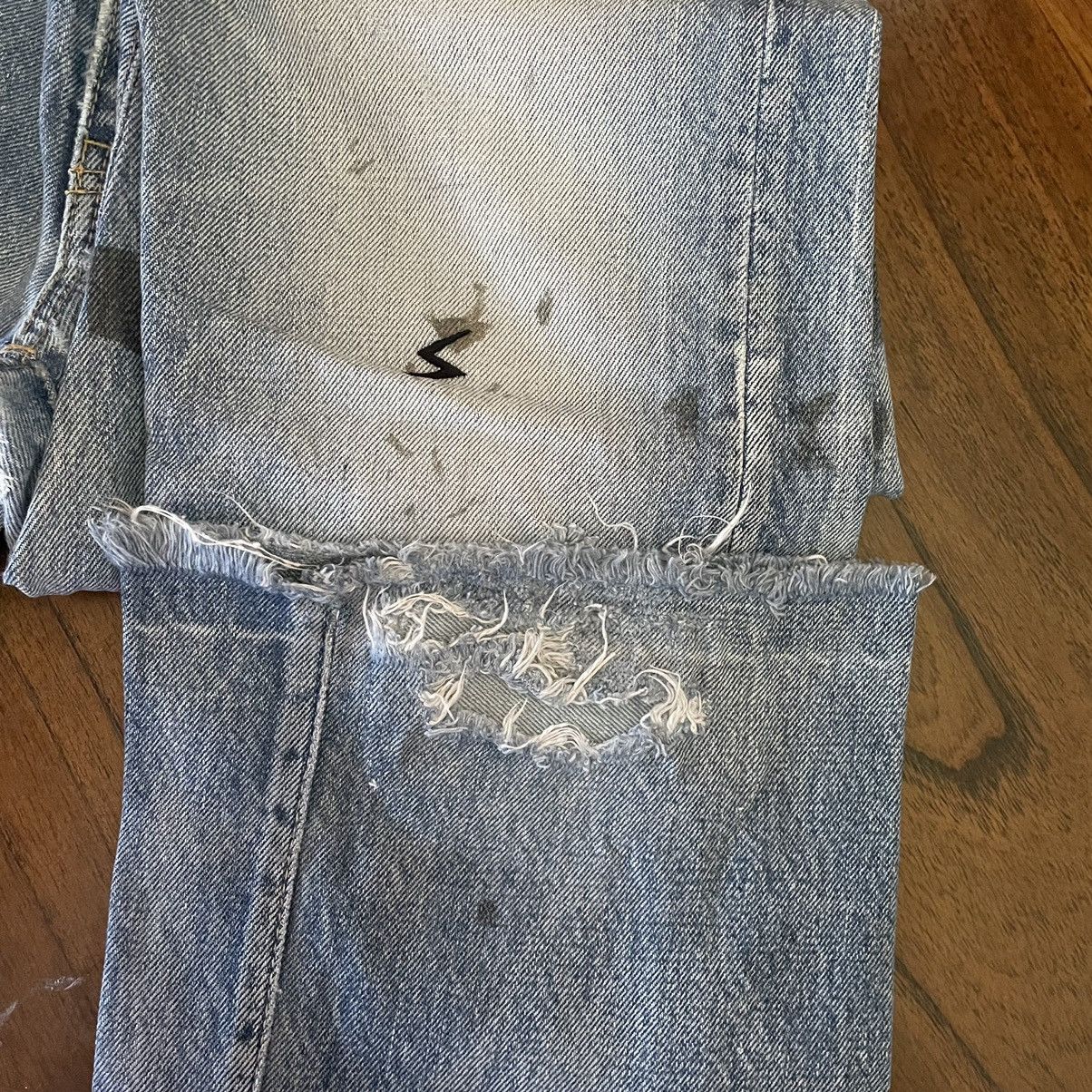 Undercover Undercover Chuuut Bush Denim Jeans SS06 Size US 29 - 4 Thumbnail