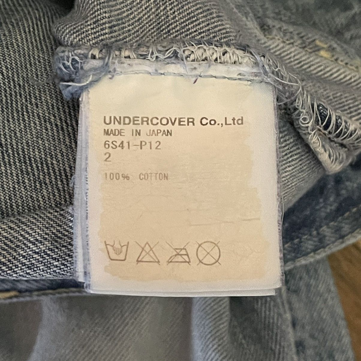 Undercover Undercover Chuuut Bush Denim Jeans SS06 Size US 29 - 5 Thumbnail