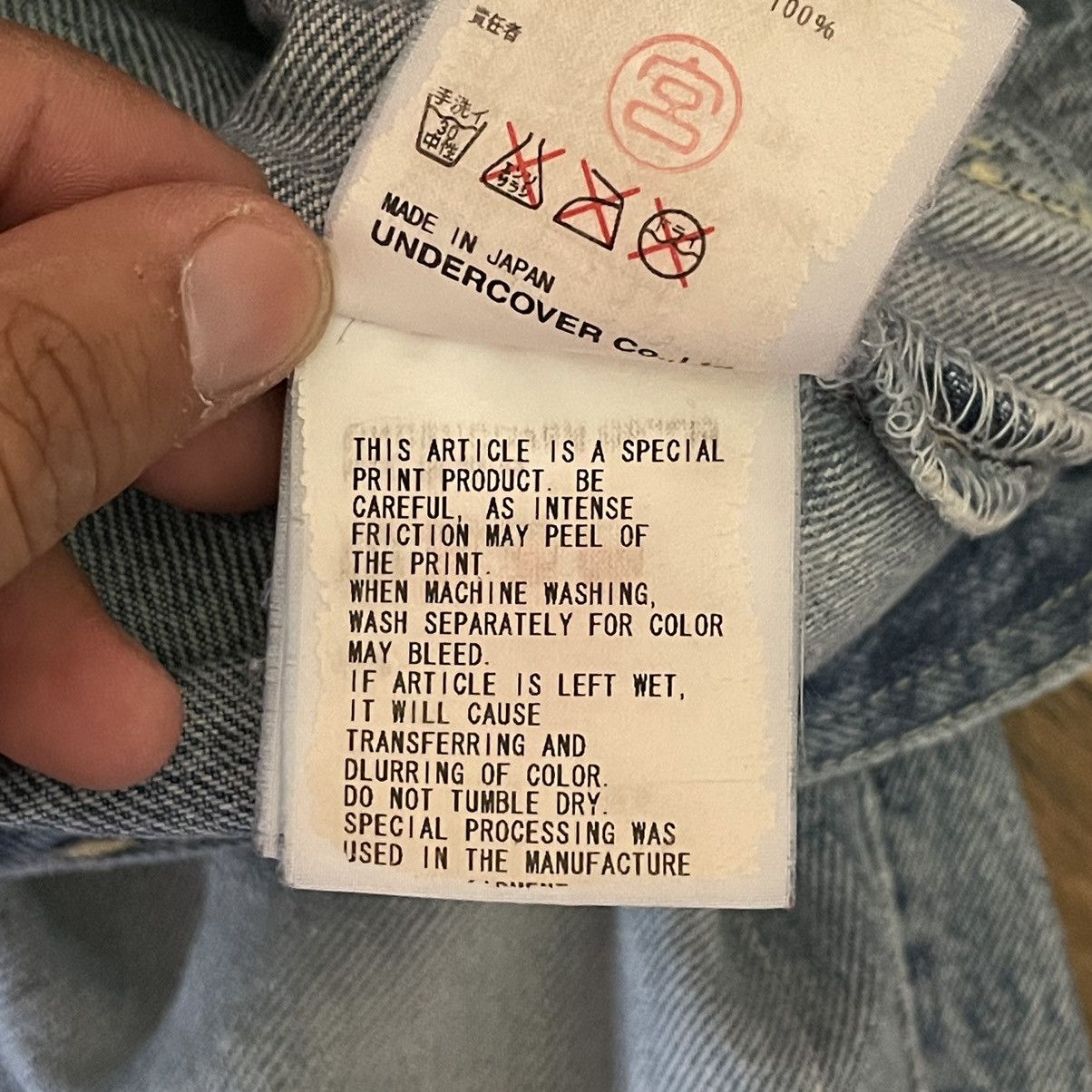 Undercover Undercover Chuuut Bush Denim Jeans SS06 Size US 29 - 6 Thumbnail