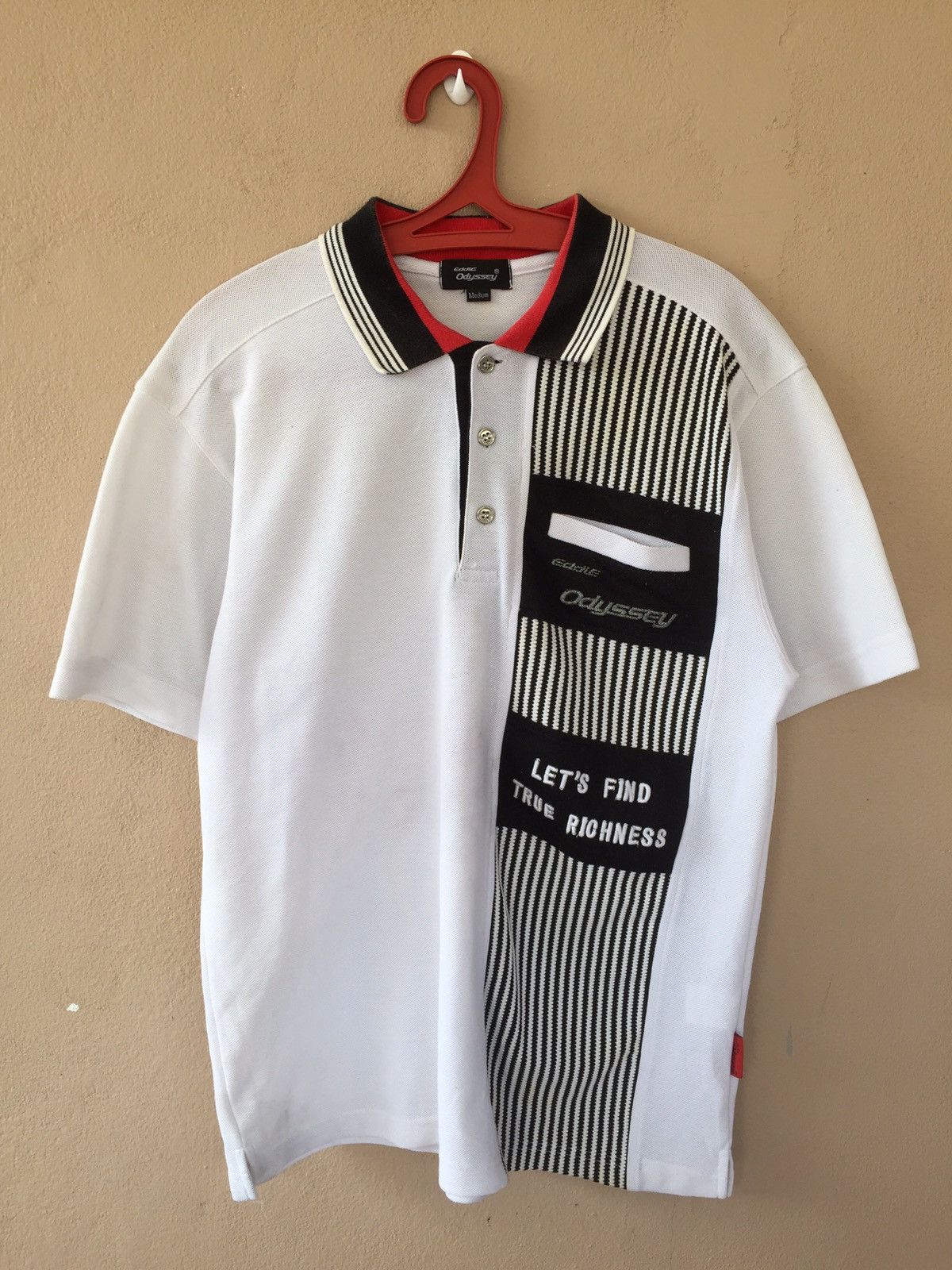 Japanese Brand Tshirt colar EDDIE ODYSSEY made in japan Size US M / EU 48-50 / 2 - 1 Thumbnail