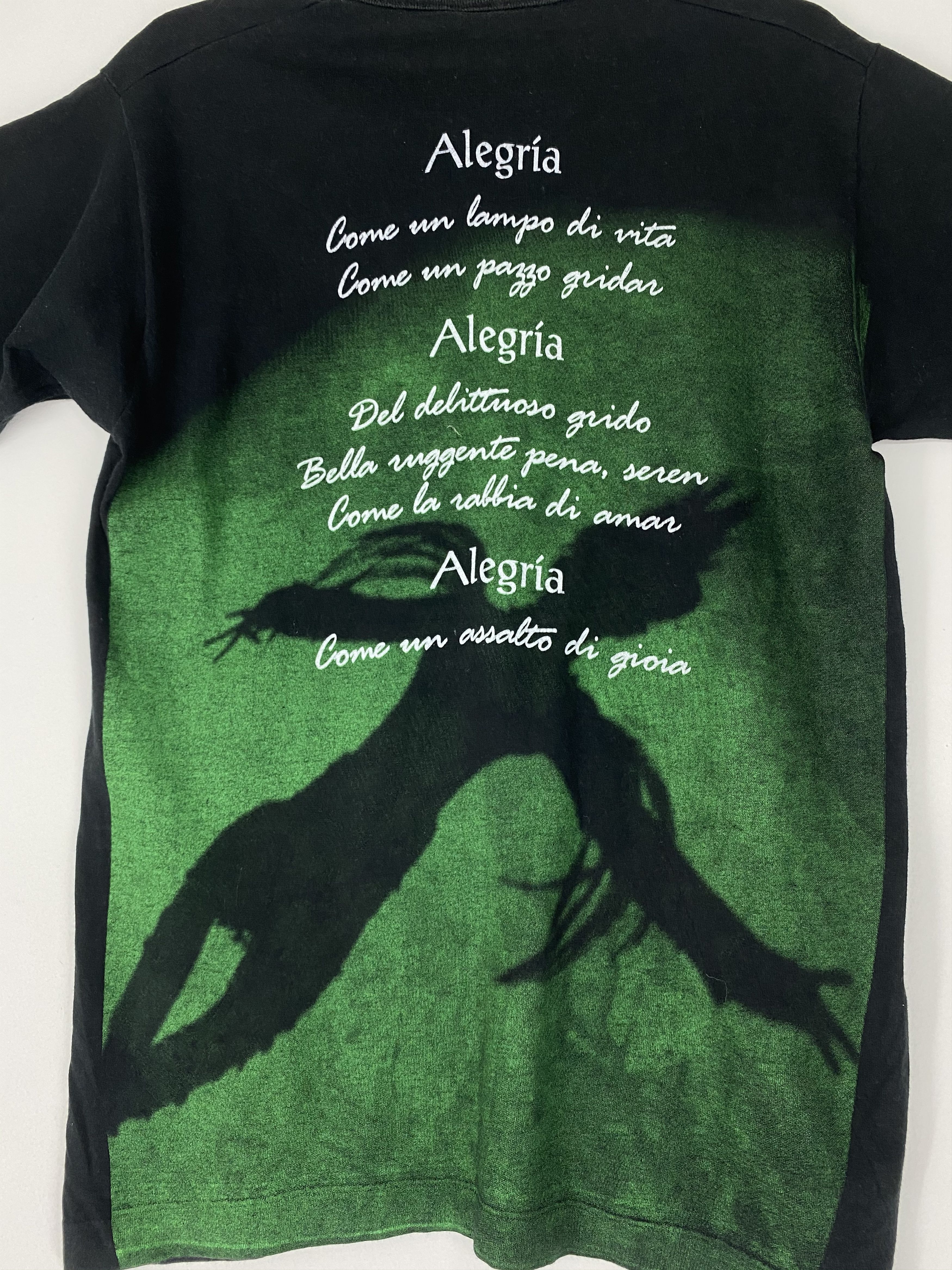 Band Tees Vintage rare Alegria Cirque Du Soleil Size US M / EU 48-50 / 2 - 5 Thumbnail