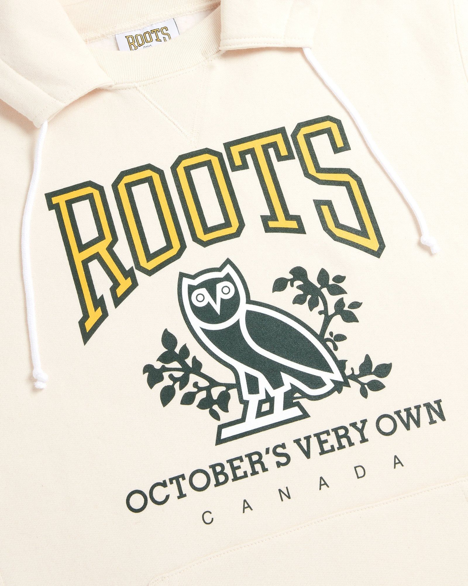 Drake OVO X ROOTS HERITAGE HOODIE CREAM 2021 Size US S / EU 44-46 / 1 - 5 Thumbnail