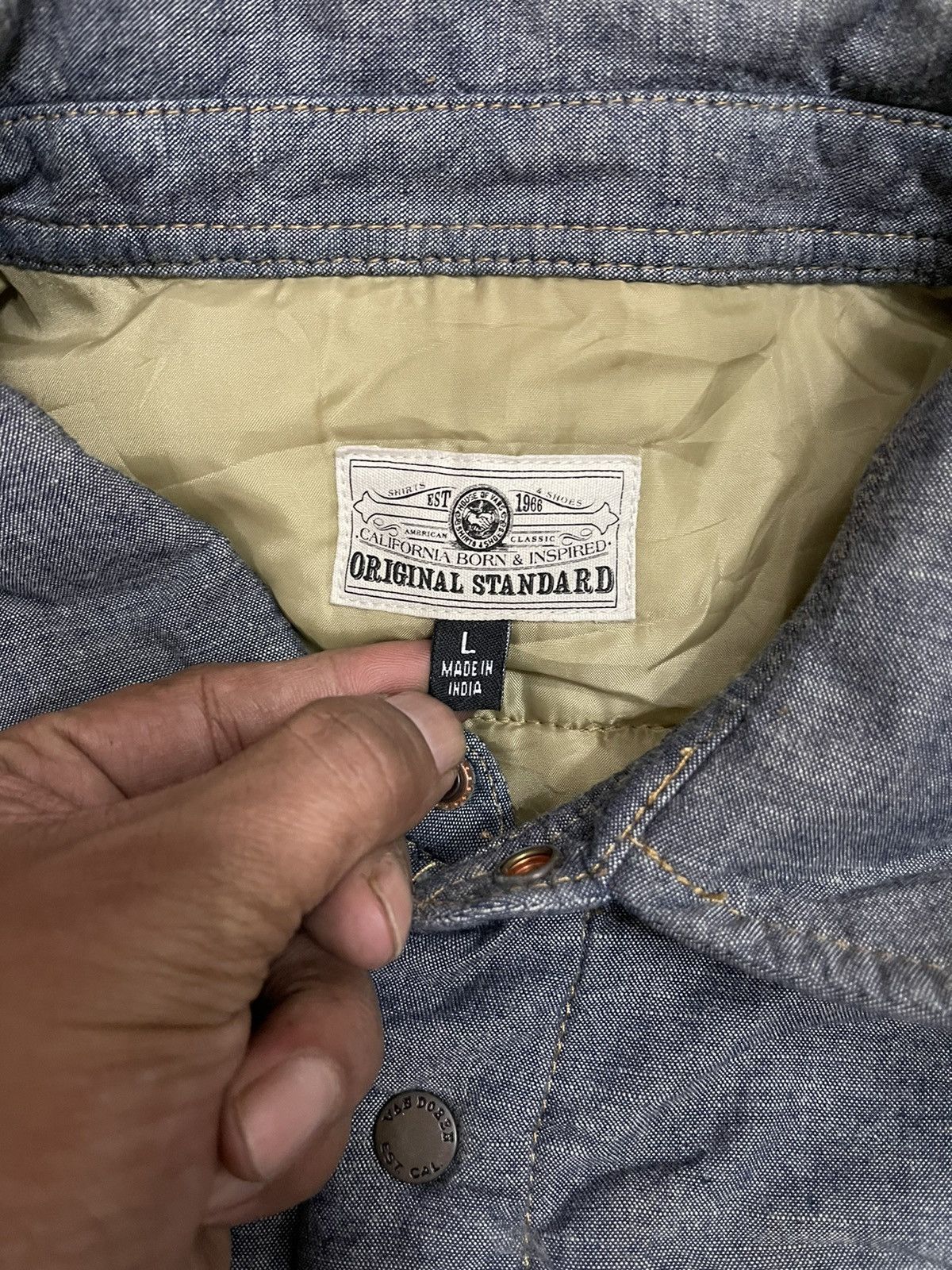 Vans Vans Puffer denim jacket Size US L / EU 52-54 / 3 - 4 Thumbnail