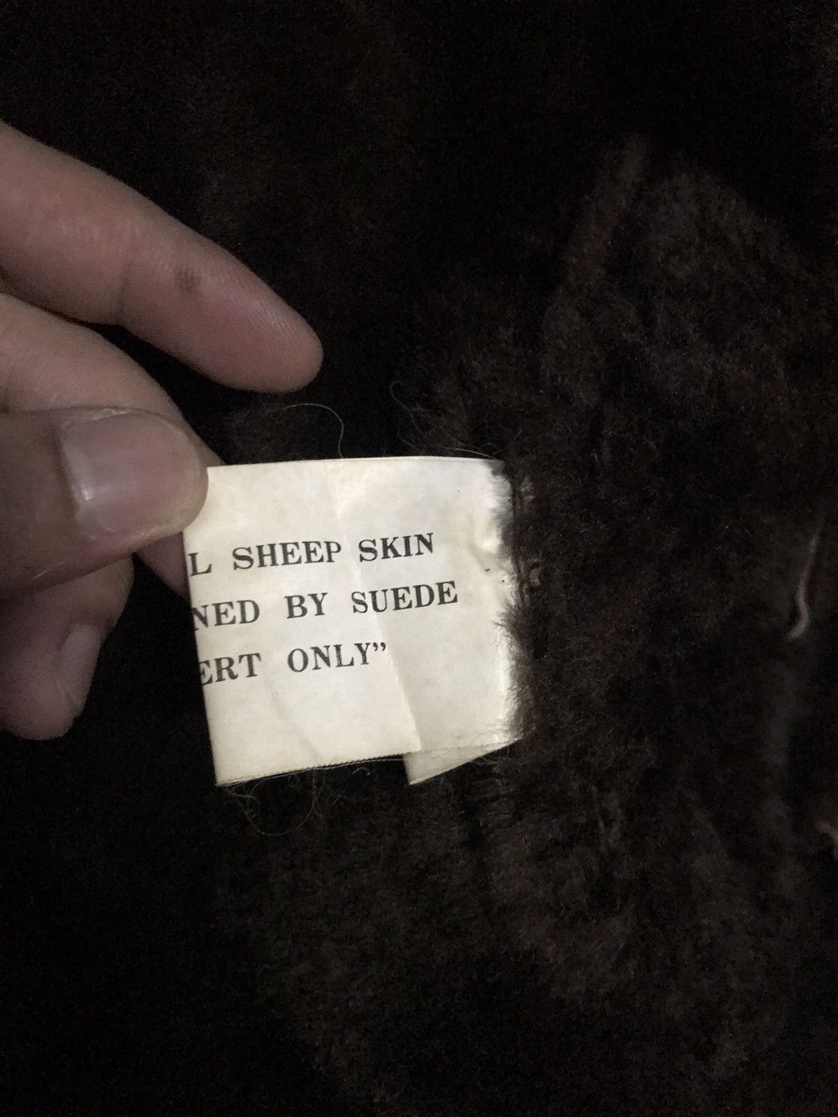 Genuine Leather Vintage Sheepskin Shearling Coat With Hoodie Size US L / EU 52-54 / 3 - 21 Thumbnail