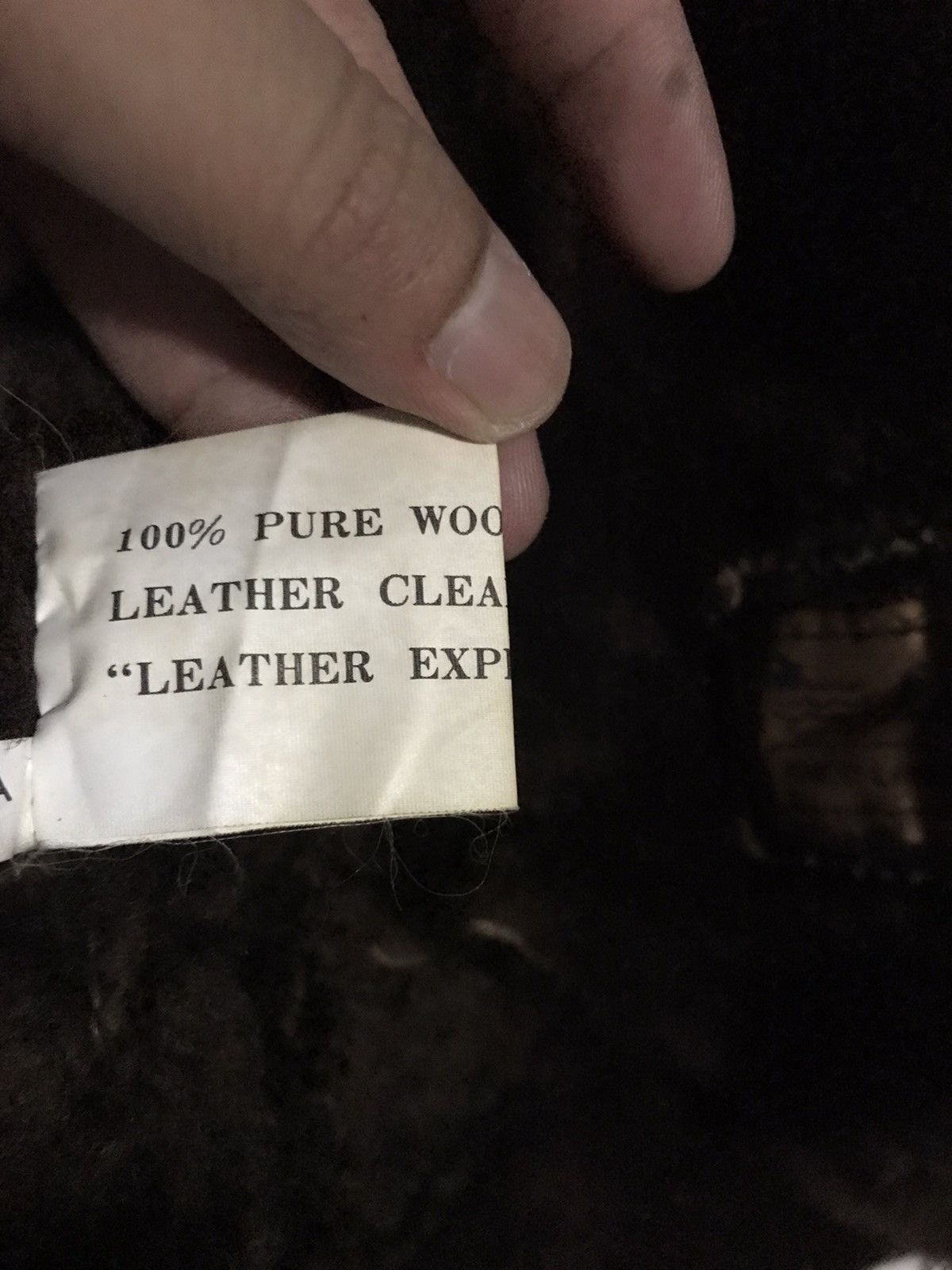 Genuine Leather Vintage Sheepskin Shearling Coat With Hoodie Size US L / EU 52-54 / 3 - 20 Thumbnail
