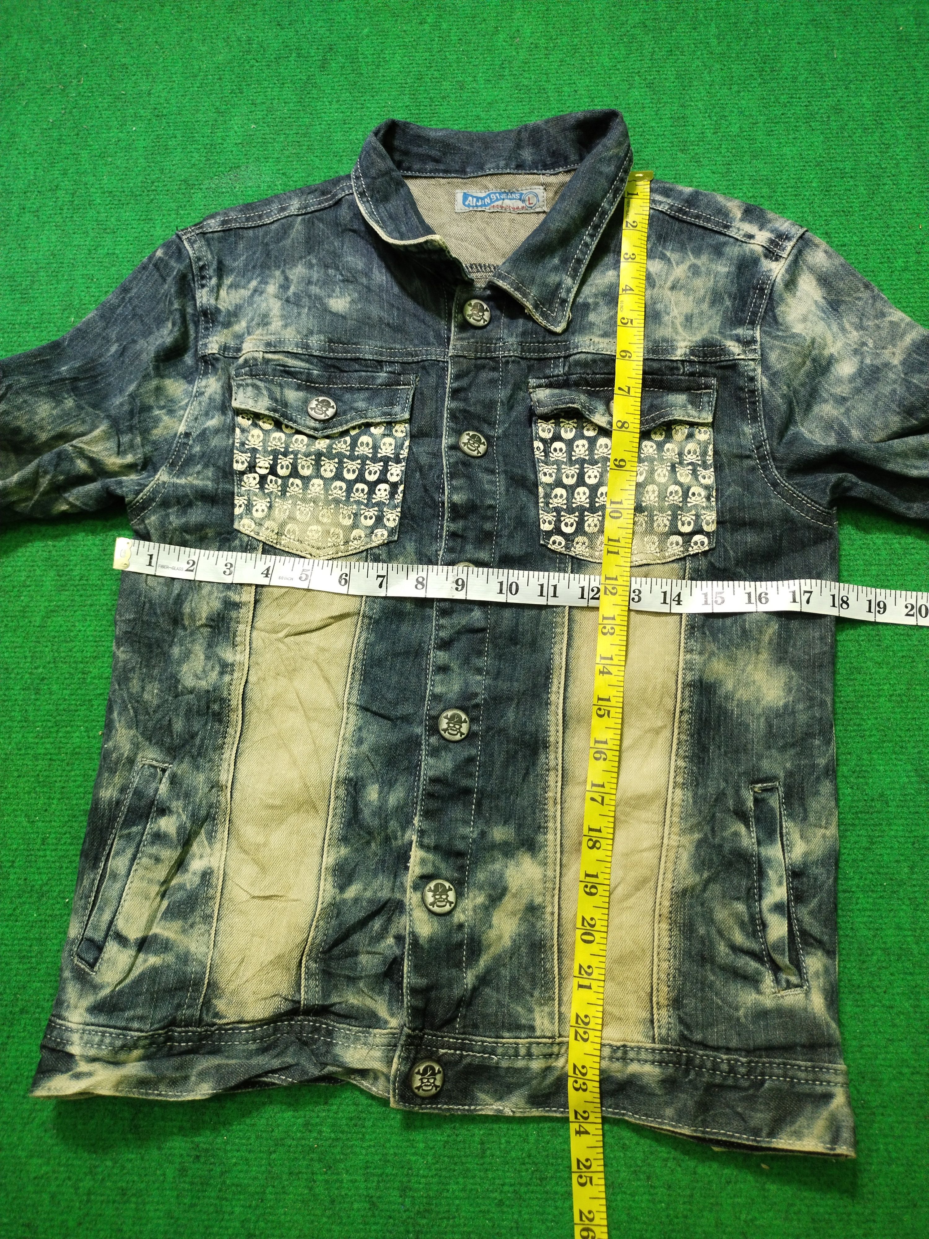 If Six Was Nine × Japanese Brand Rare Al Jin 91 Jeans RockBiker Seditionaries Jacket Size US M / EU 48-50 / 2 - 13 Thumbnail
