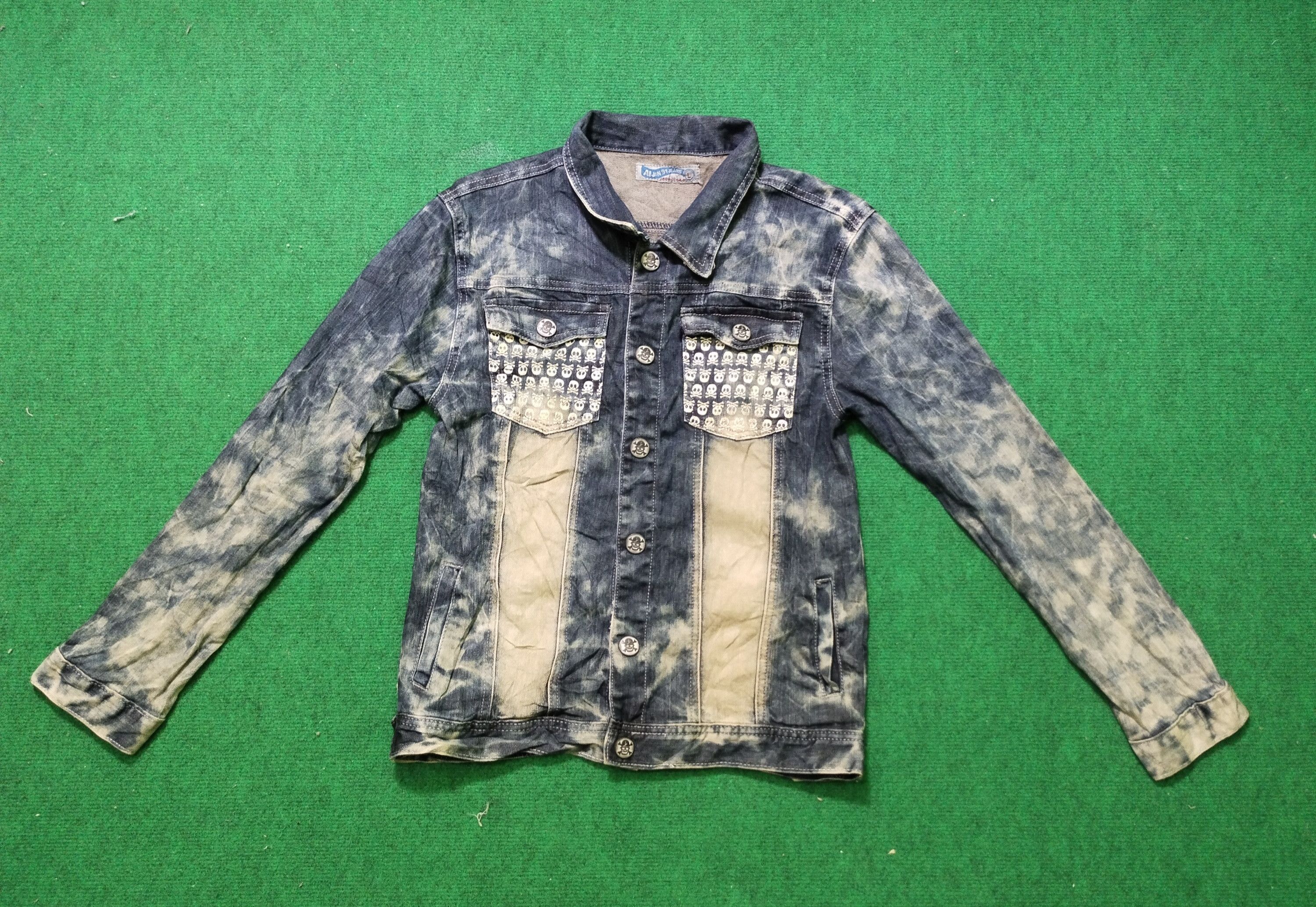 If Six Was Nine × Japanese Brand Rare Al Jin 91 Jeans RockBiker Seditionaries Jacket Size US M / EU 48-50 / 2 - 1 Thumbnail