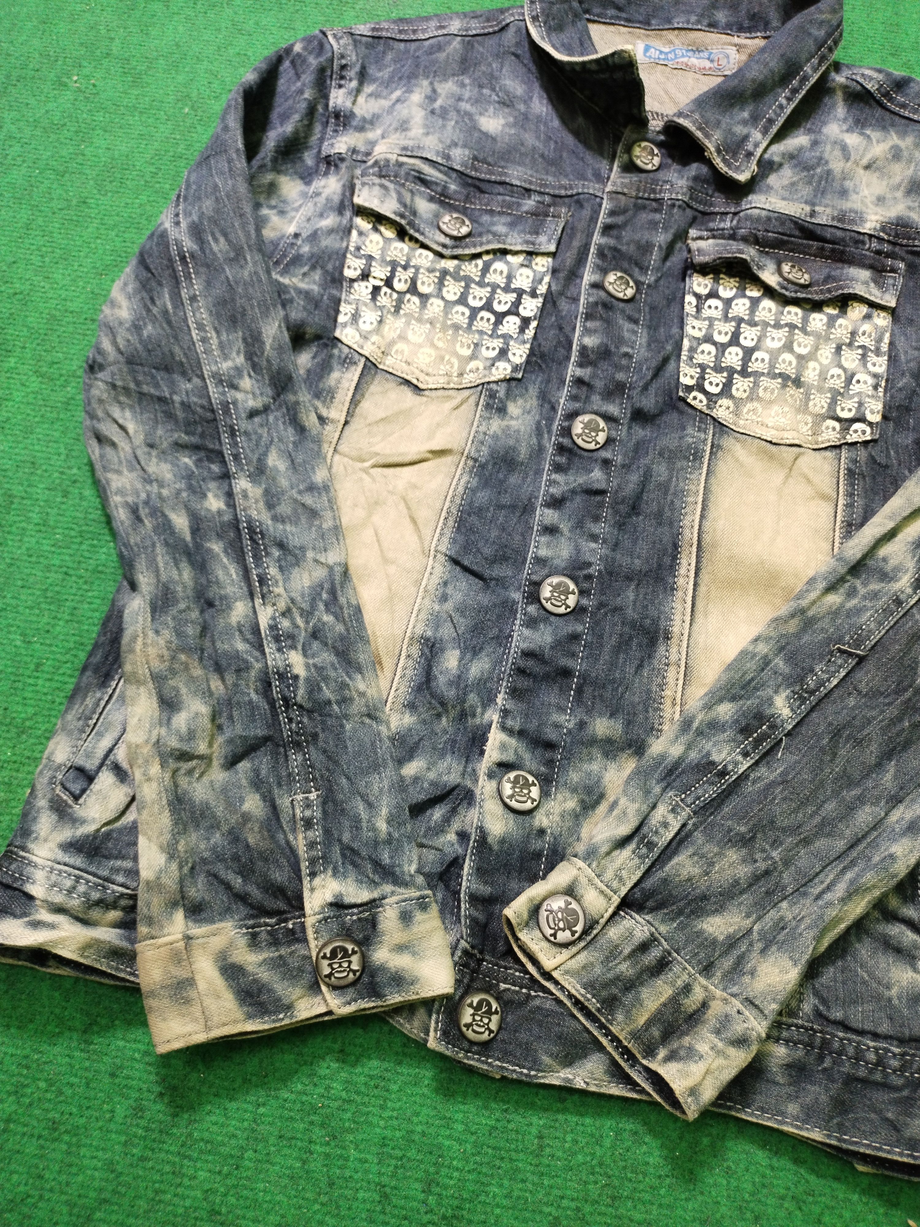 If Six Was Nine × Japanese Brand Rare Al Jin 91 Jeans RockBiker Seditionaries Jacket Size US M / EU 48-50 / 2 - 2 Thumbnail