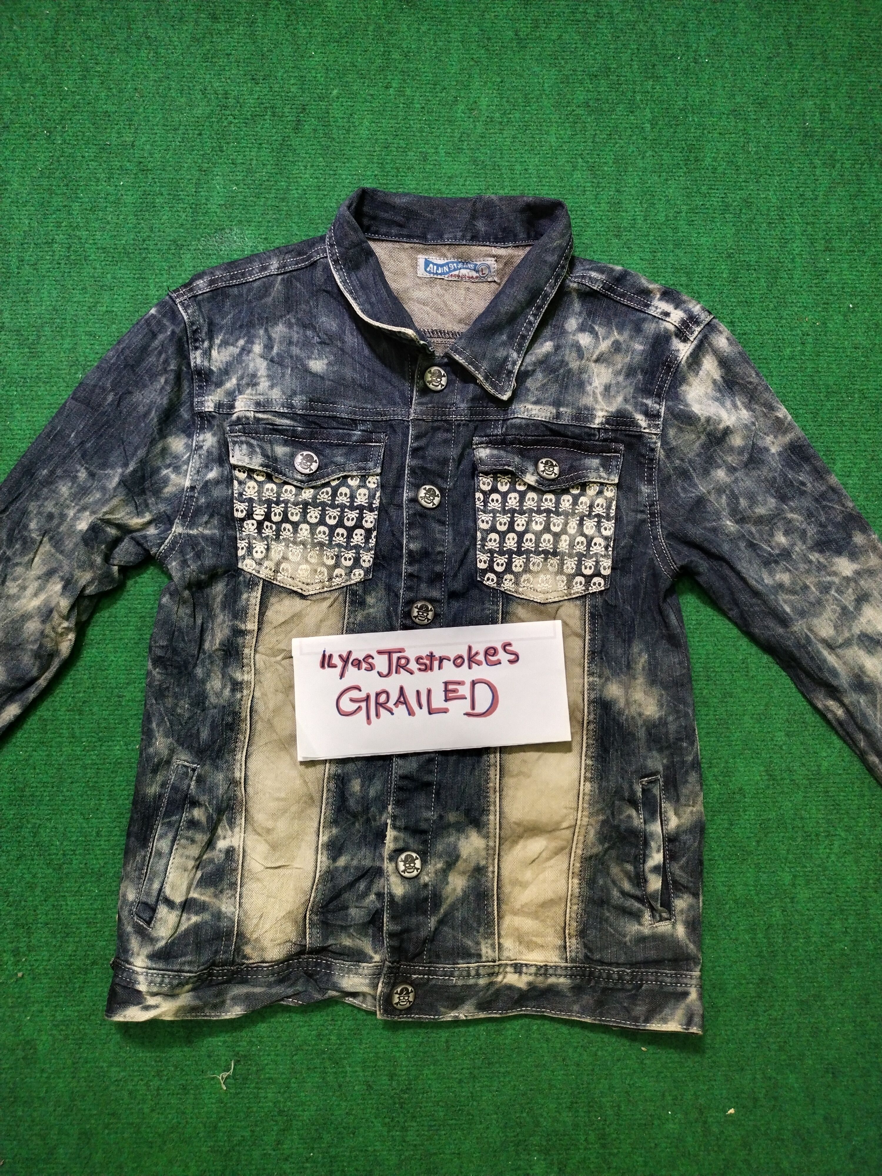 If Six Was Nine × Japanese Brand Rare Al Jin 91 Jeans RockBiker Seditionaries Jacket Size US M / EU 48-50 / 2 - 14 Thumbnail