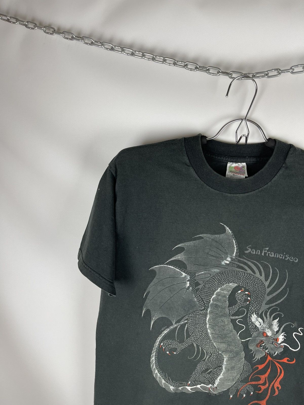 Fruit Of The Loom Fruit of the loom vintage 1992 dragon print Japanese theme Size US M / EU 48-50 / 2 - 2 Thumbnail