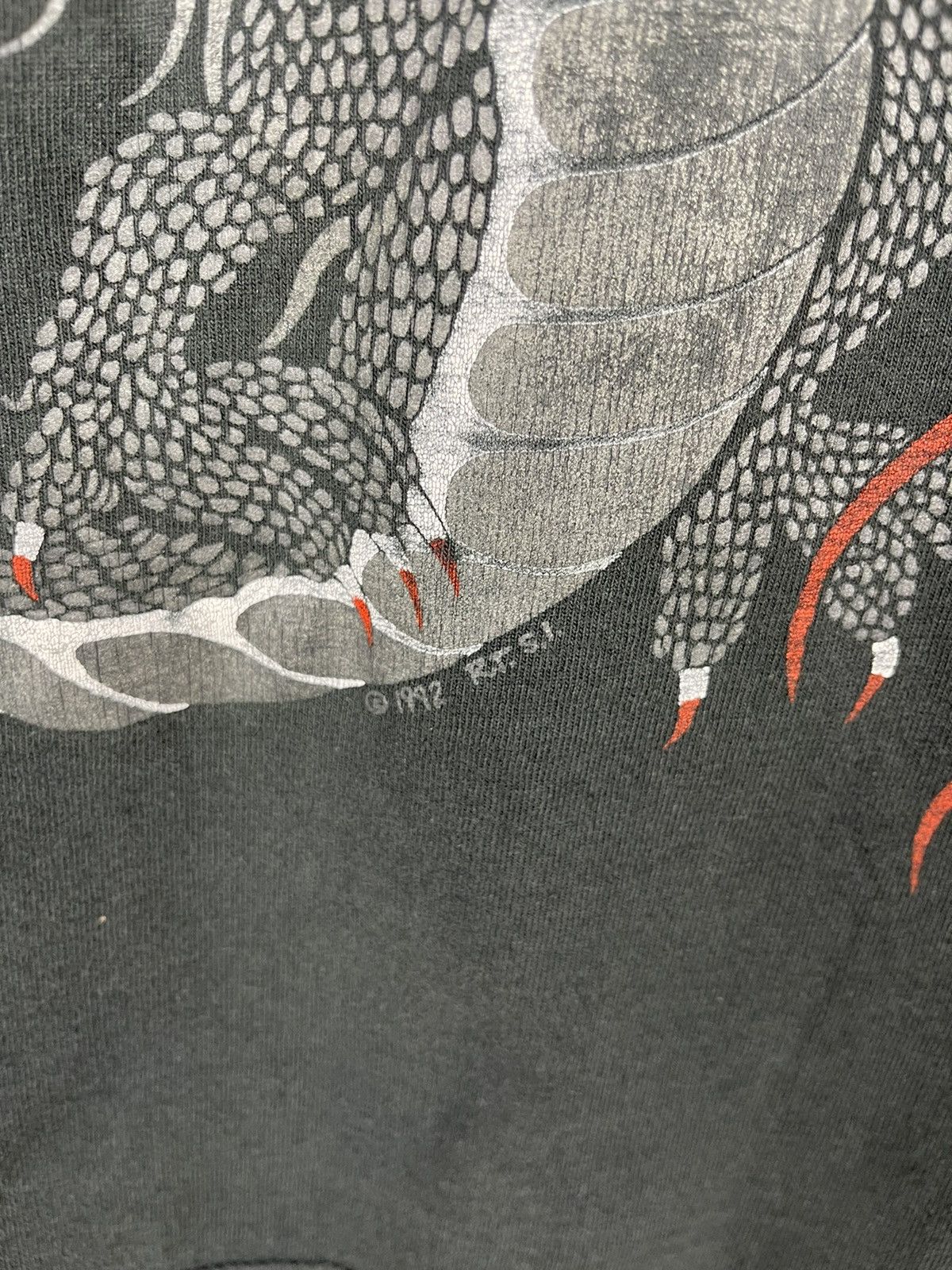 Fruit Of The Loom Fruit of the loom vintage 1992 dragon print Japanese theme Size US M / EU 48-50 / 2 - 6 Thumbnail