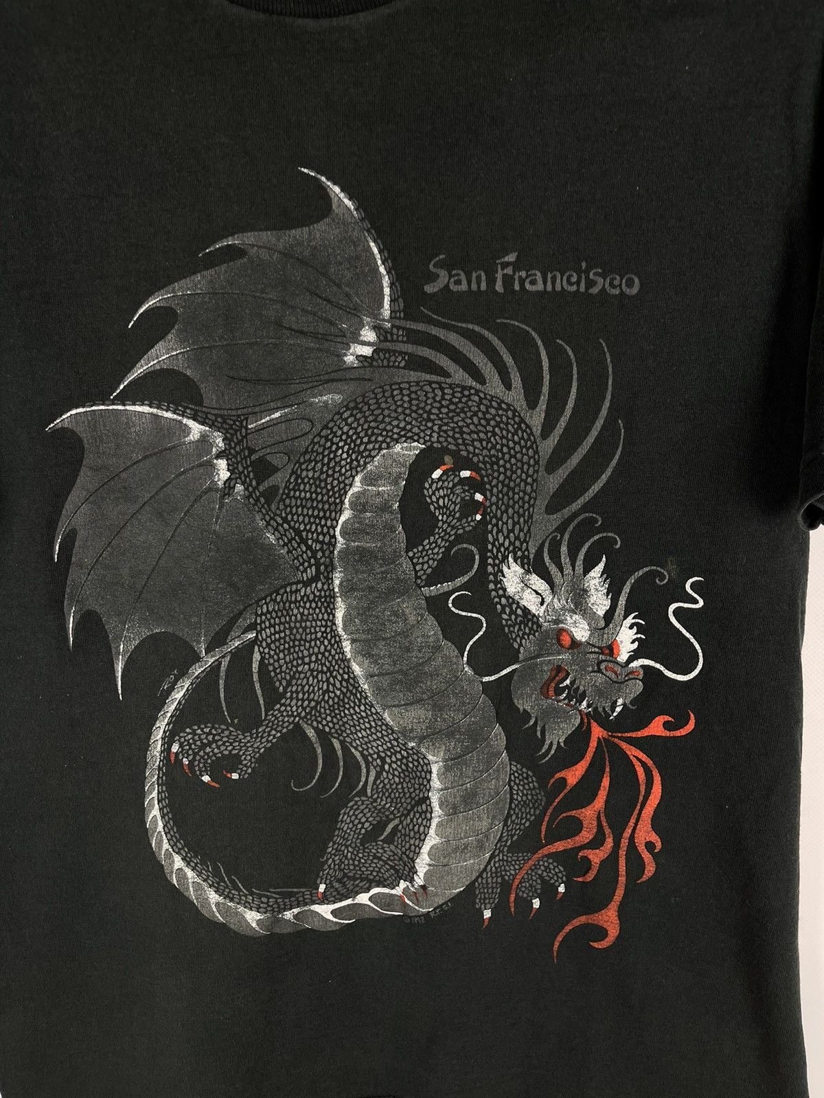 Fruit Of The Loom Fruit of the loom vintage 1992 dragon print Japanese theme Size US M / EU 48-50 / 2 - 5 Thumbnail