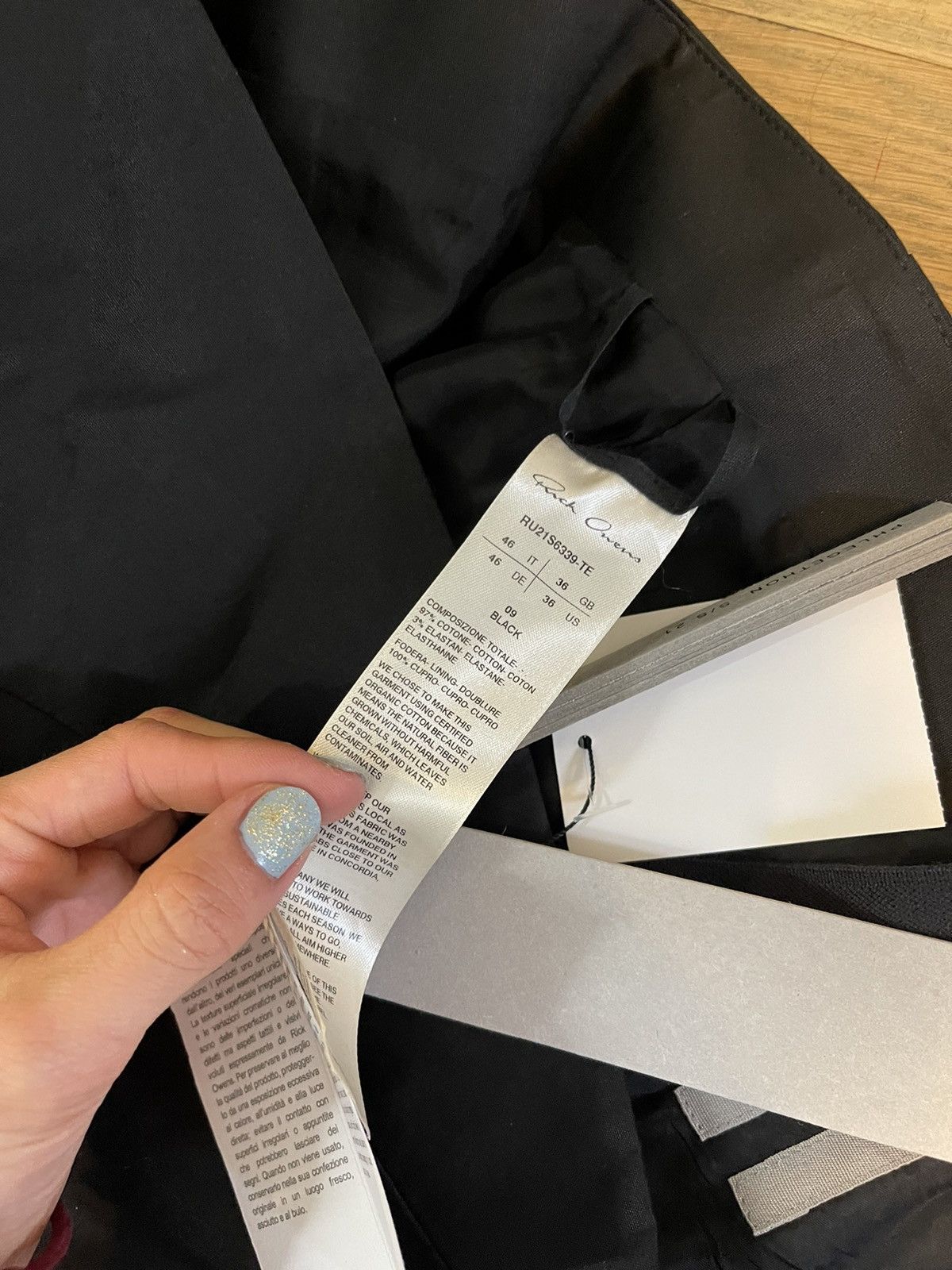 Rick Owens Rick Owens S/S 21 STRUTTER SKIRT NEW WITH TAGS Size US 30 / EU 46 - 8 Thumbnail