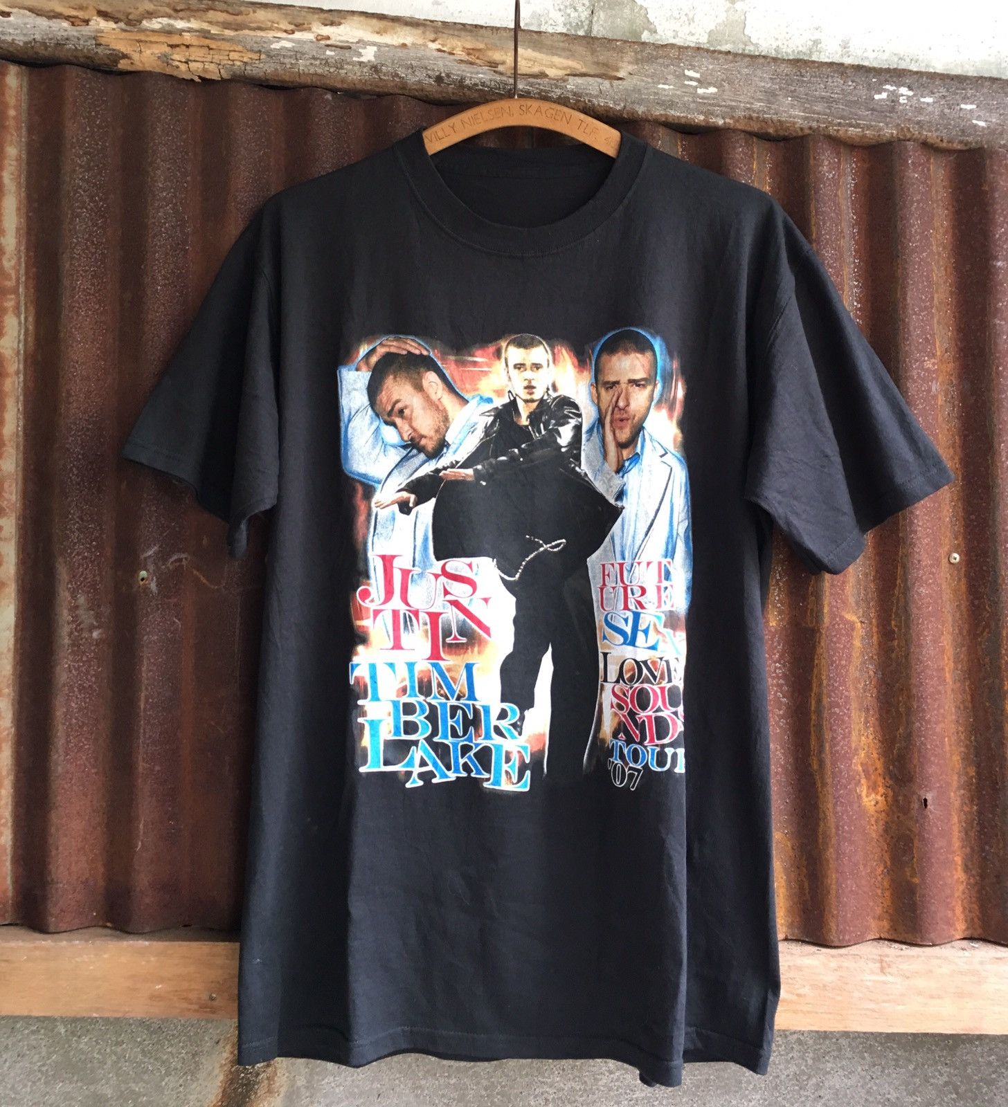 Vintage Justin Timberlake Future Sex Love Sounds 2007 Tour T Shirt Grailed