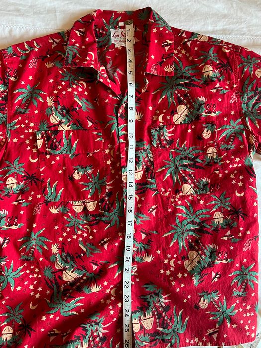 LEVI'S VINTAGE CLOTHING (LVC) 1950's Hawaiian Print Shirt