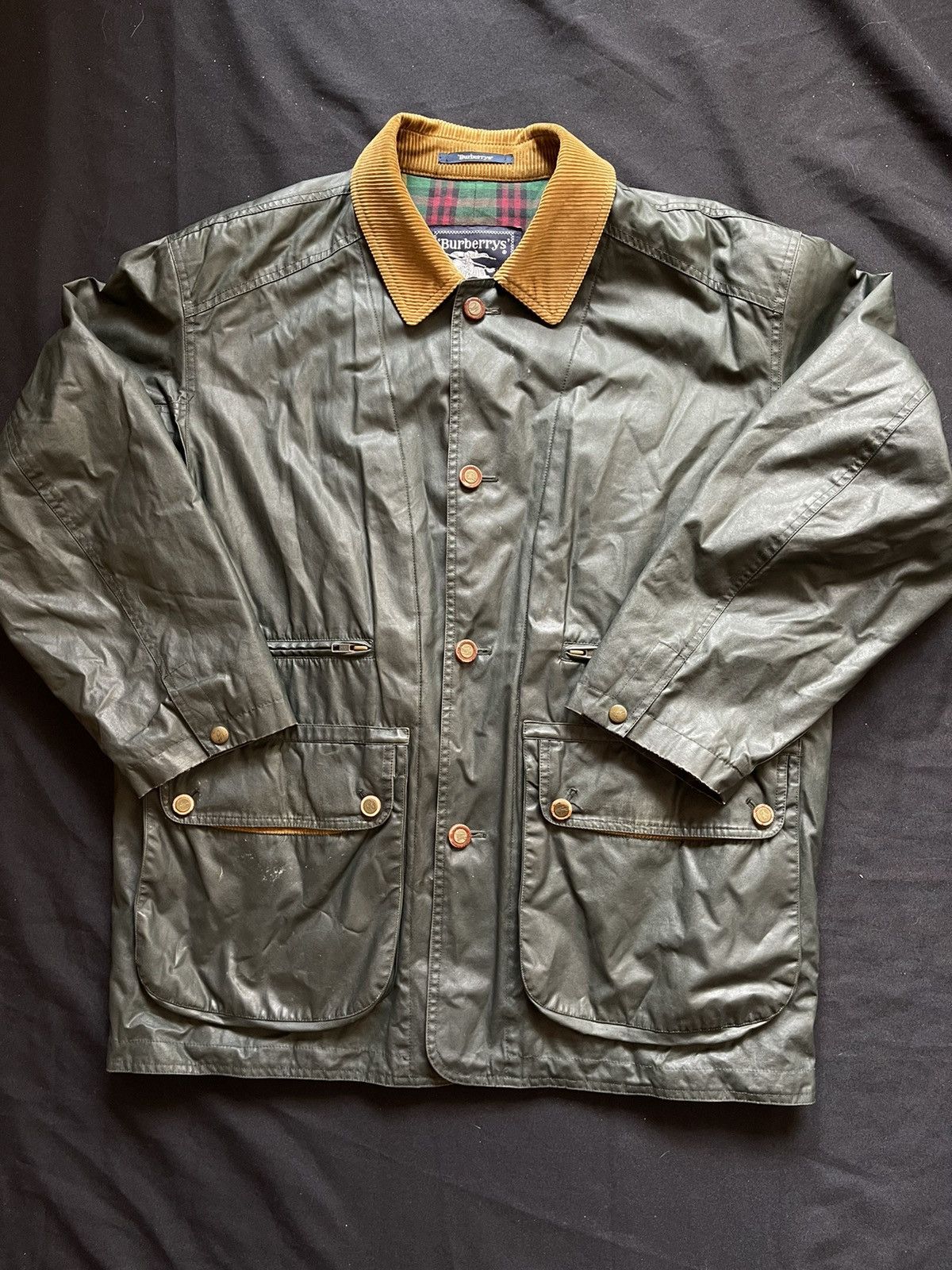 Barbour Burberry’s vintage wax jacket Grailed