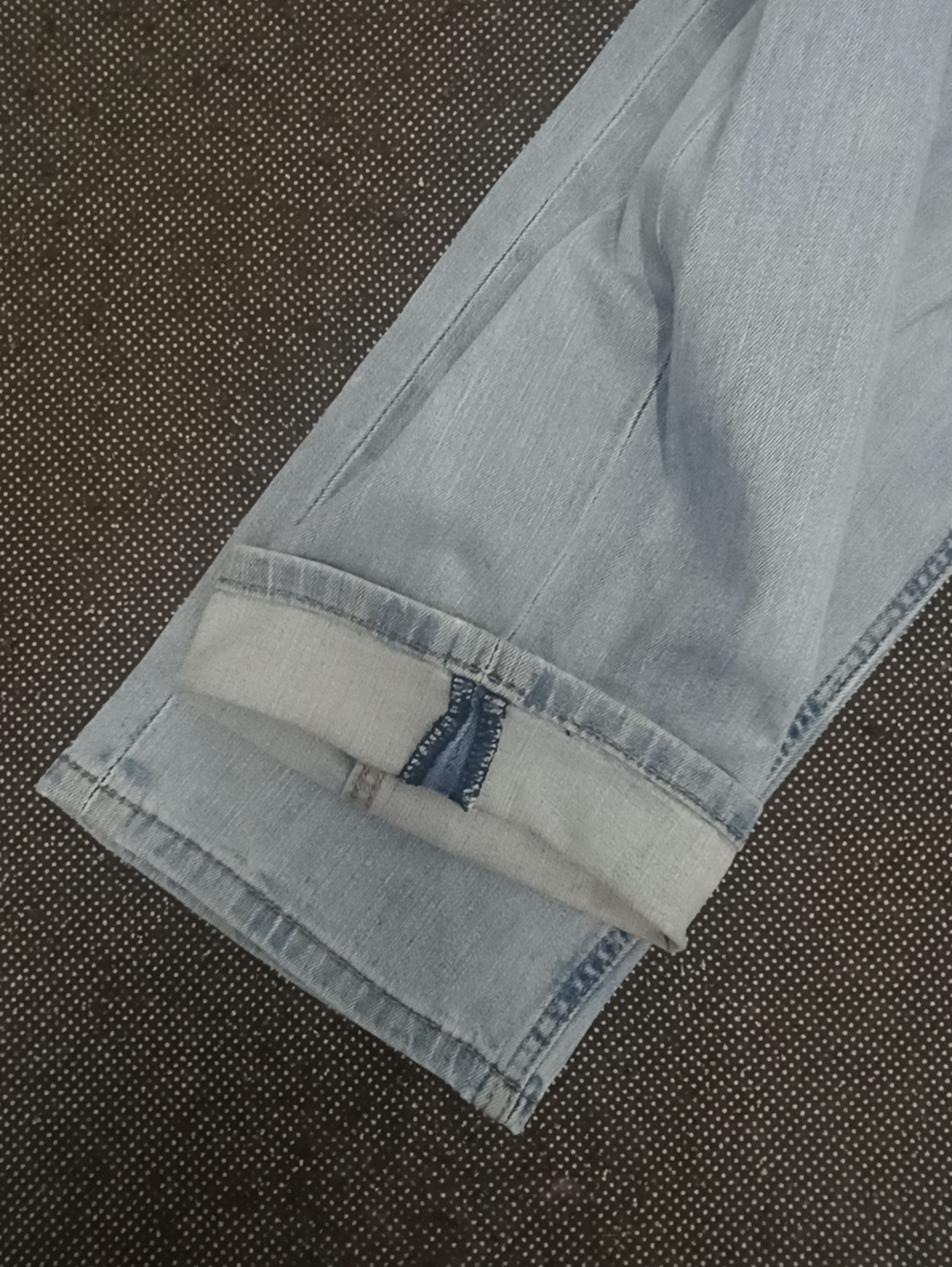Jean × Levi's × Vintage VINTAGE LEVIS 505 BLUE WASH JEANS -J344 Size US 39 - 6 Thumbnail