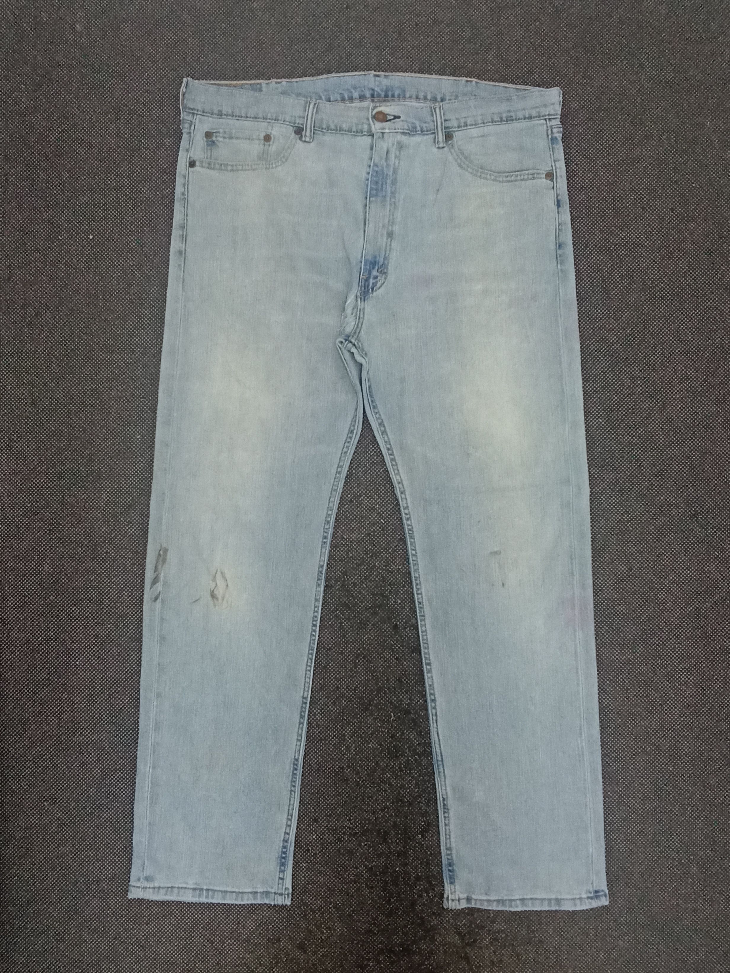 Jean × Levi's × Vintage VINTAGE LEVIS 505 BLUE WASH JEANS -J344 Size US 39 - 1 Thumbnail