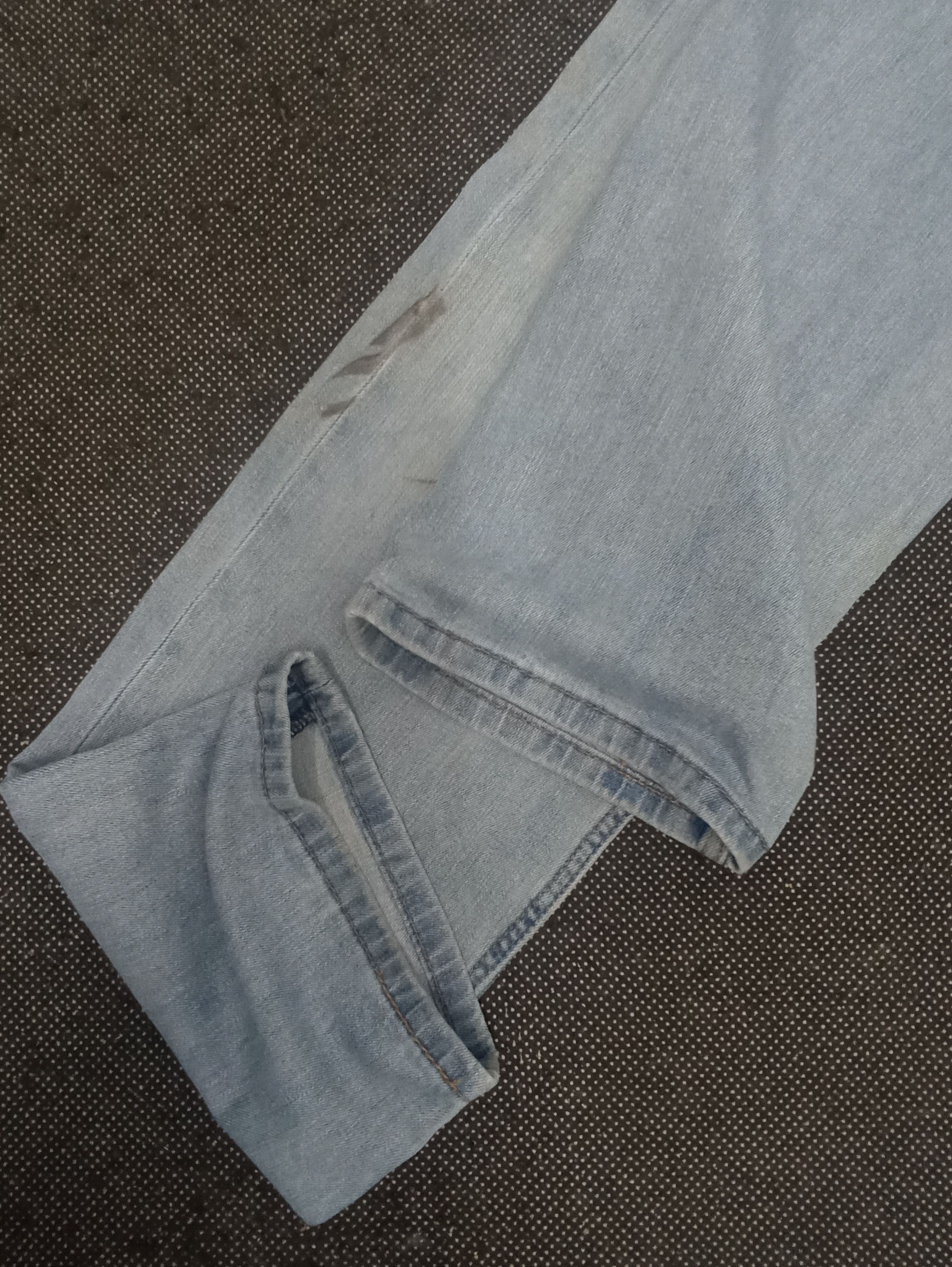 Jean × Levi's × Vintage VINTAGE LEVIS 505 BLUE WASH JEANS -J344 Size US 39 - 7 Thumbnail