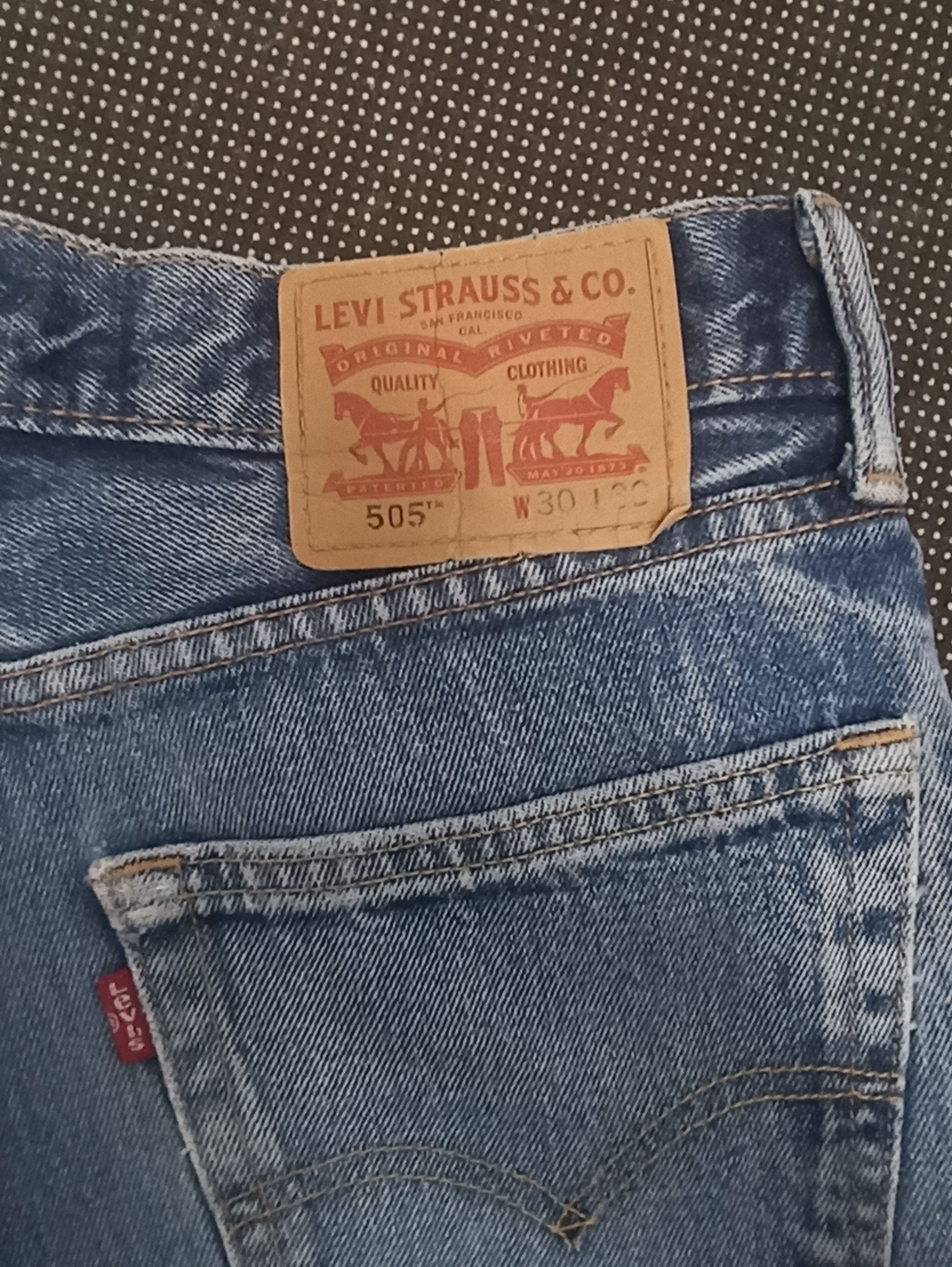 Jean × Levi's × Vintage VINTAGE LEVIS 505 DISTRESSED STONE WASH JEANS -J346 Size US 31 - 11 Thumbnail