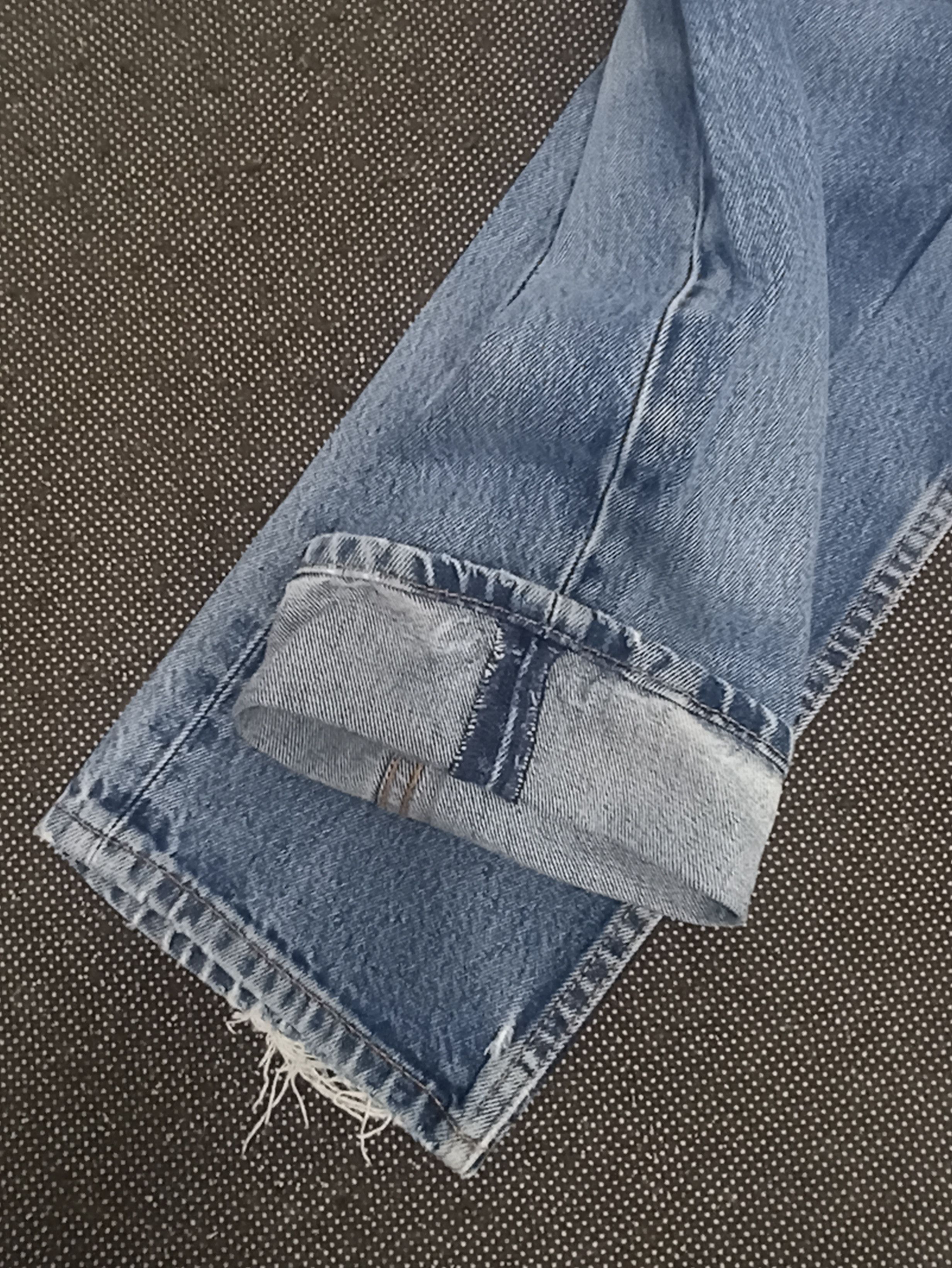 Jean × Levi's × Vintage VINTAGE LEVIS 505 DISTRESSED STONE WASH JEANS -J346 Size US 31 - 6 Thumbnail