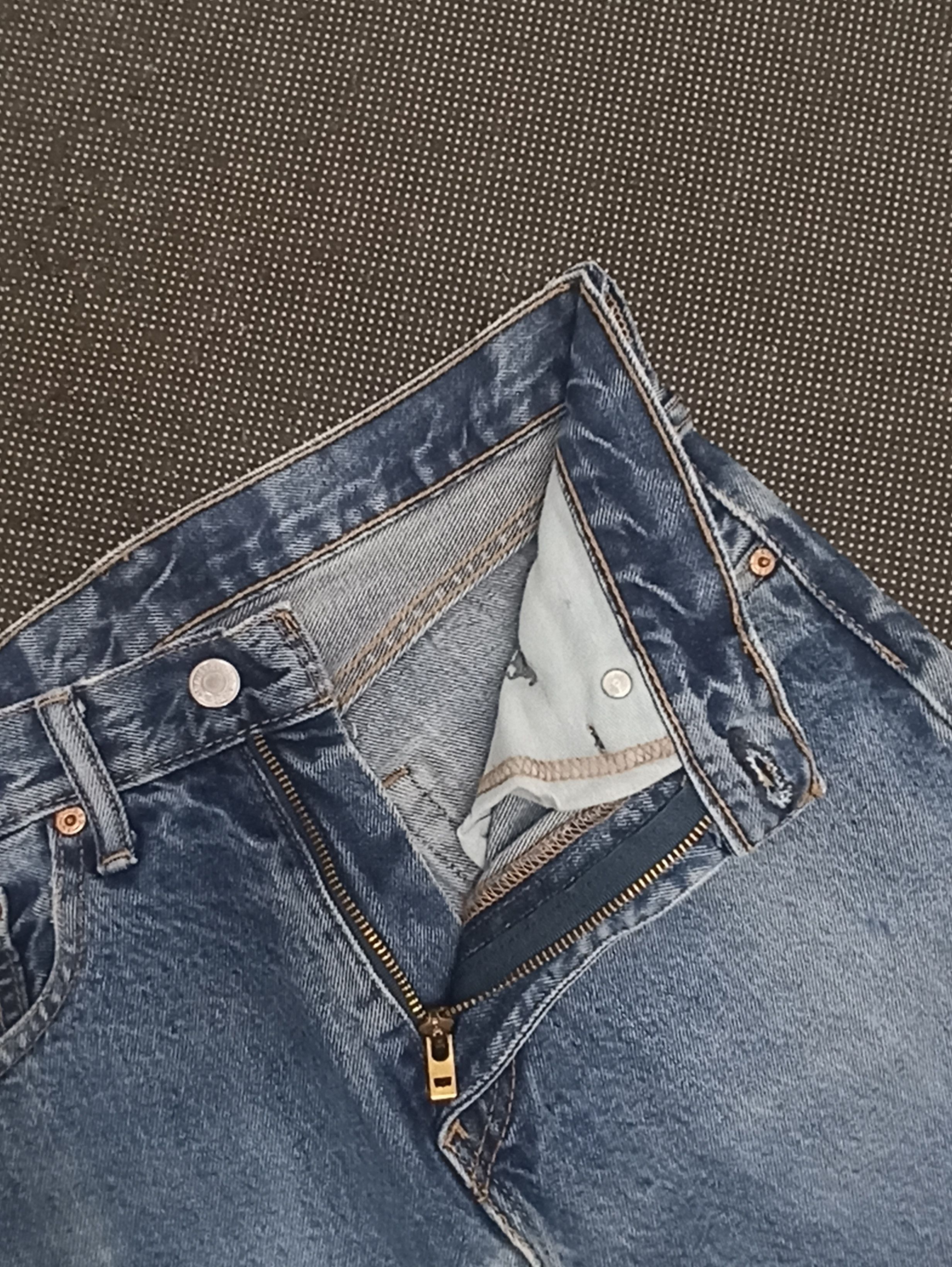 Jean × Levi's × Vintage VINTAGE LEVIS 505 DISTRESSED STONE WASH JEANS -J346 Size US 31 - 3 Thumbnail