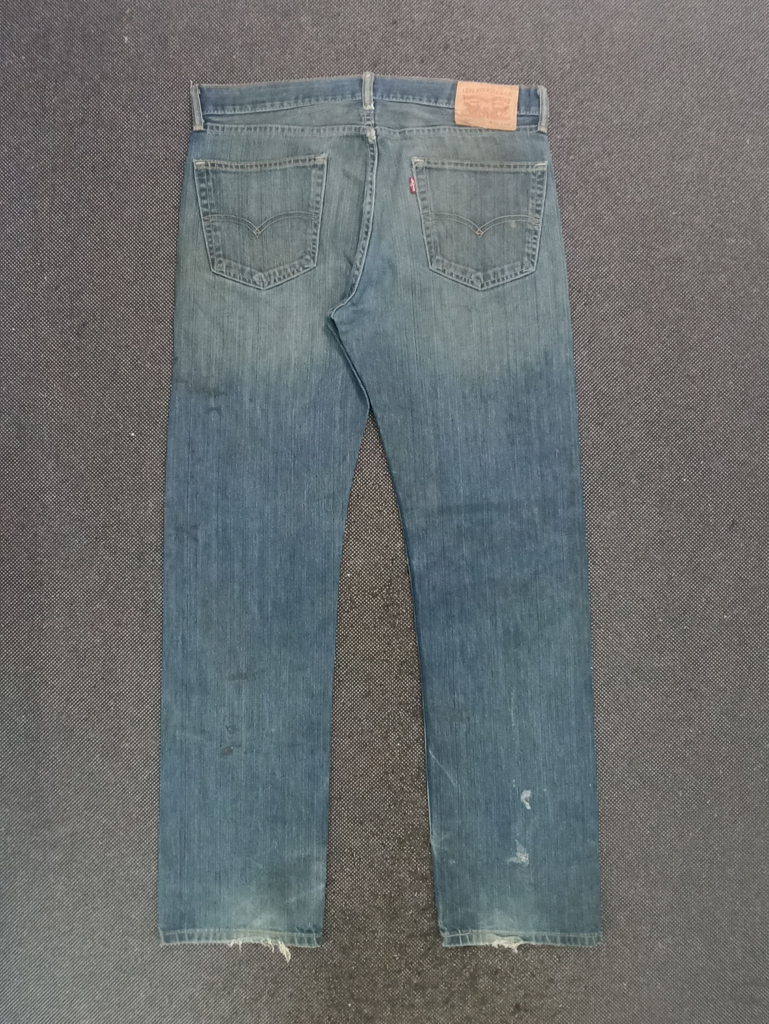 Jean × Levi's × Vintage VINTAGE LEVIS 505 RUSTY JEANS -J349 Size US 37 - 2 Thumbnail